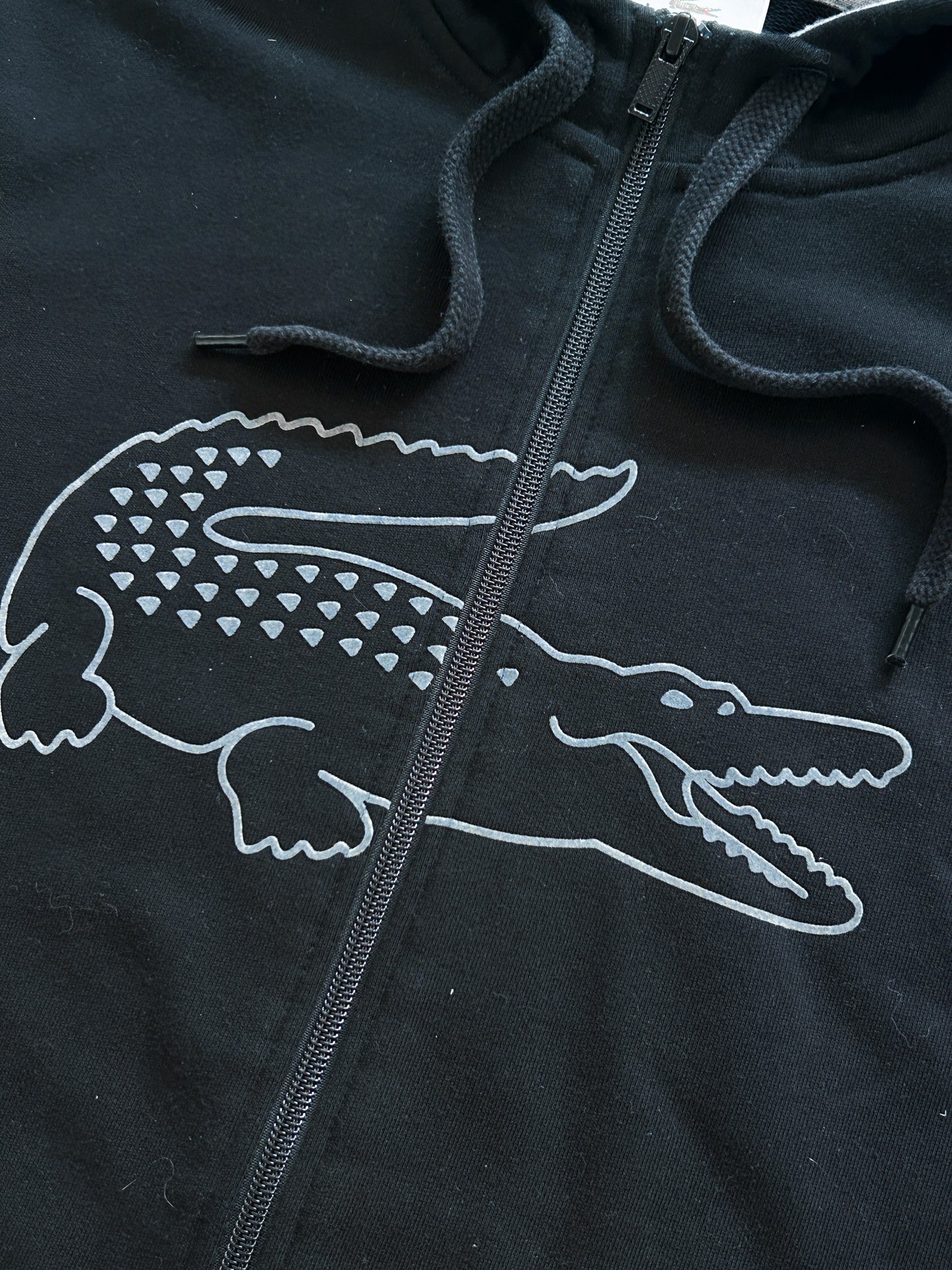 Lacoste Vintage Zip Pullover | L