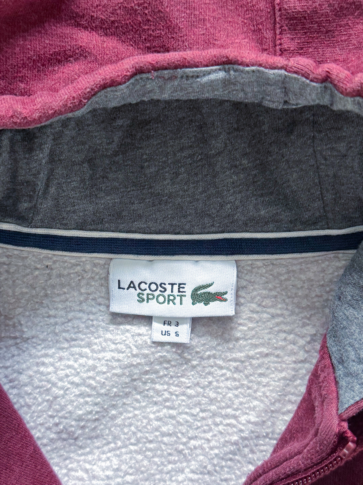 Lacoste Vintage Sweatjacke | S
