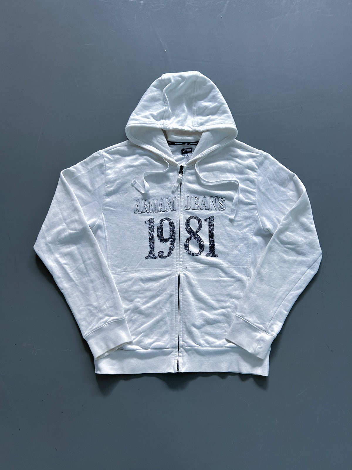 Armani Jeans Vintage Zip Pullover | L