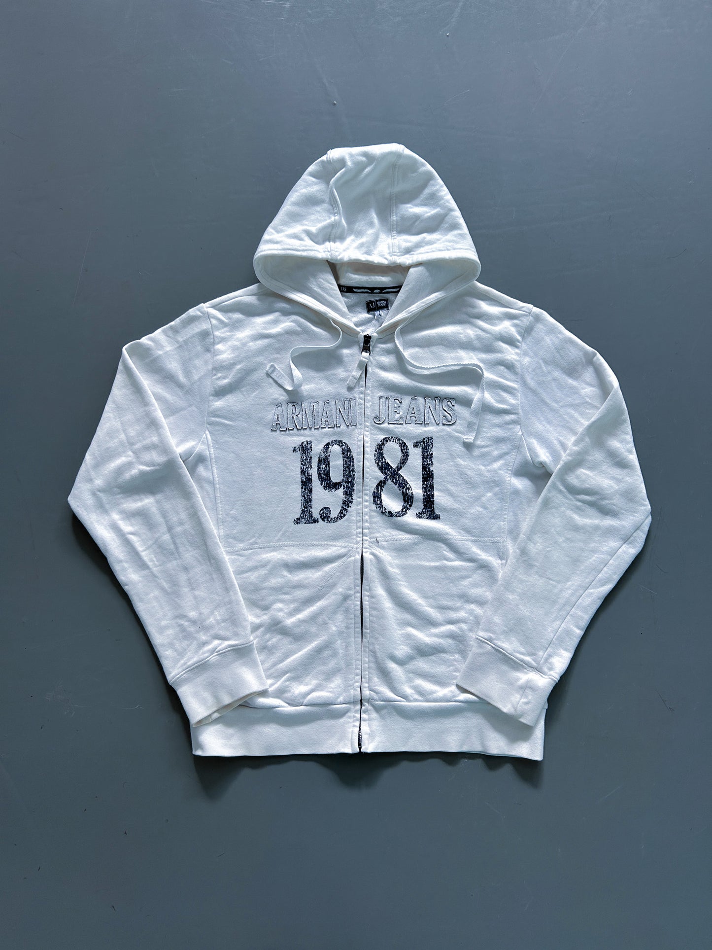 Armani Jeans Vintage Zip Pullover | L