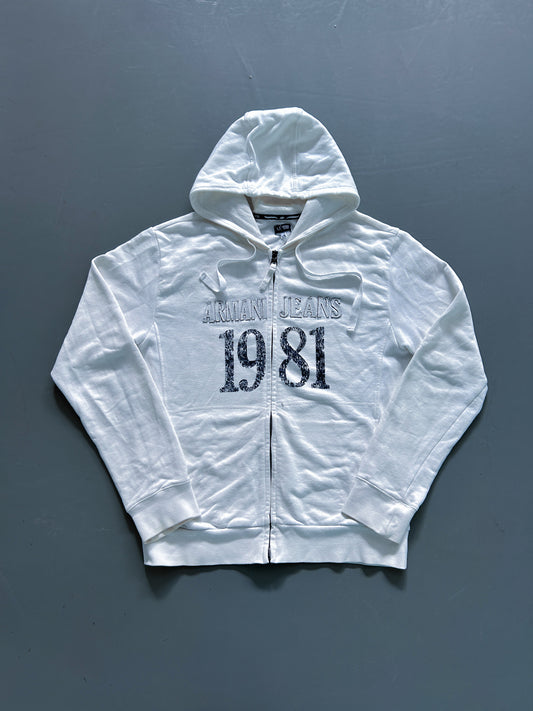 Armani Jeans Vintage Zip Pullover | L