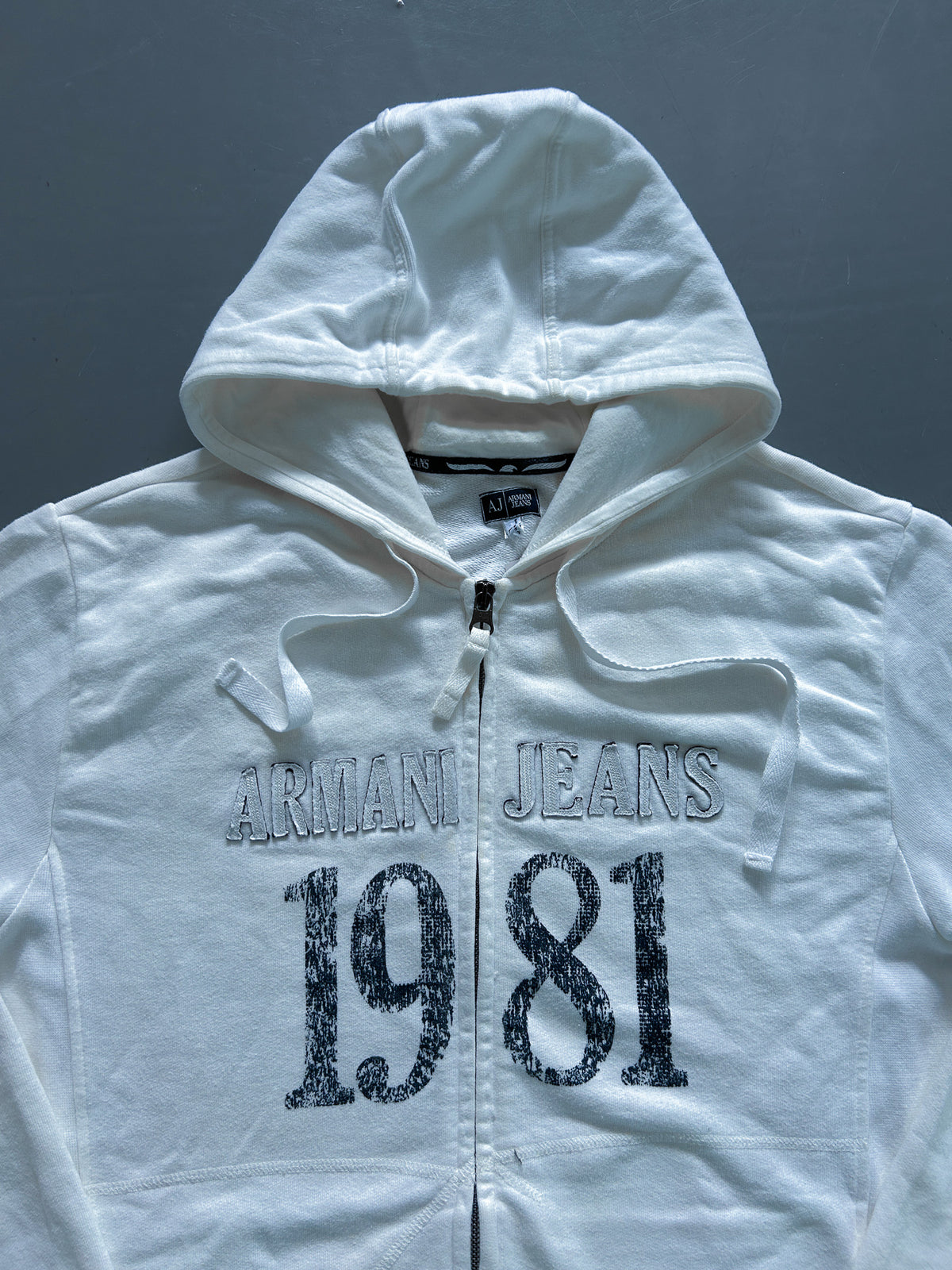 Armani Jeans Vintage Zip Pullover | L