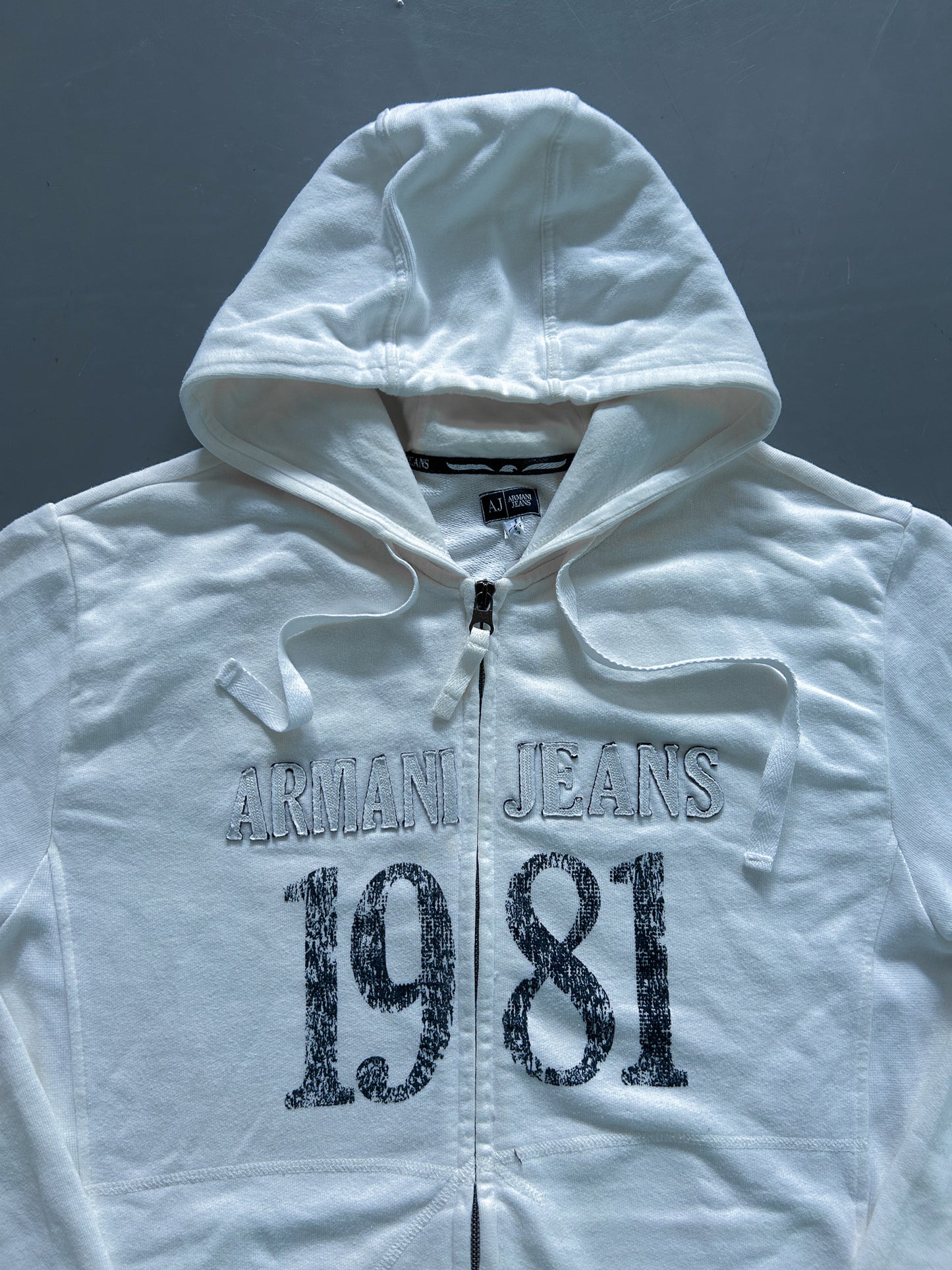 Armani Jeans Vintage Zip Pullover | L