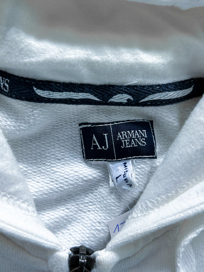 Armani Jeans Vintage Zip Pullover | L