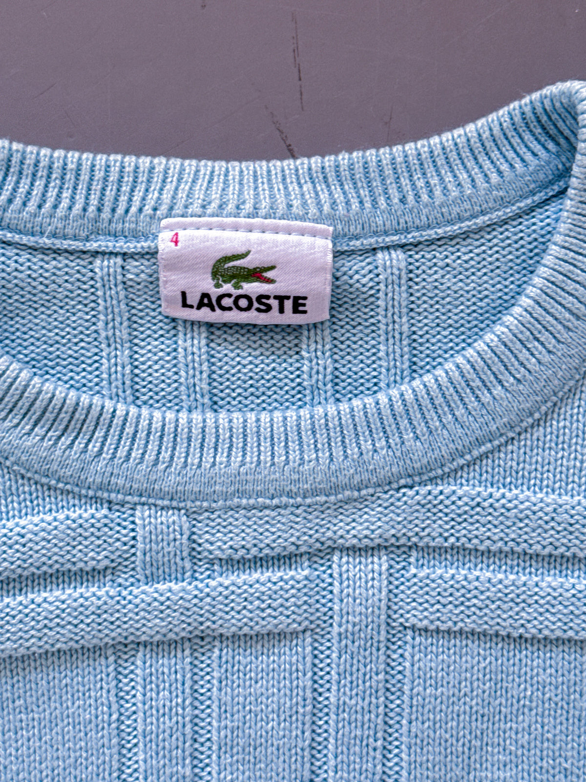 Lacoste Vintage *PREMIUM* Pullover | M