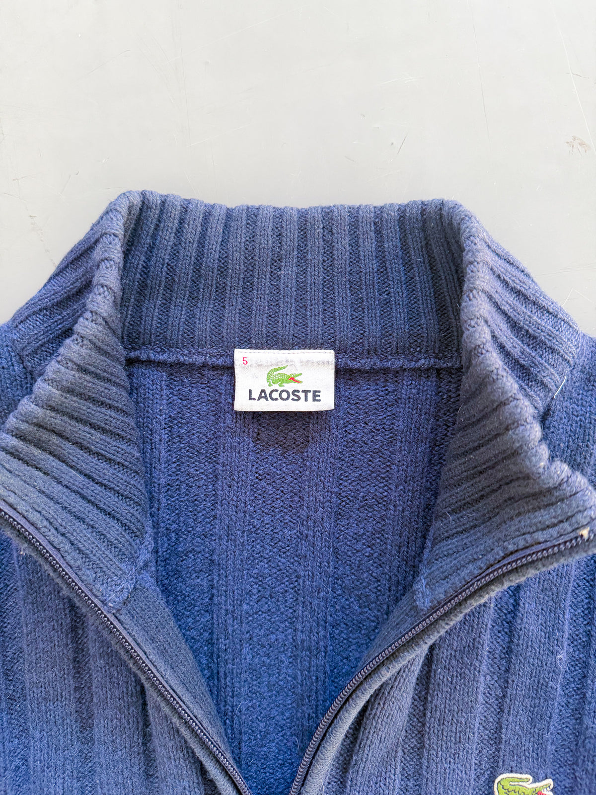 Lacoste Vintage Strickjacke | M
