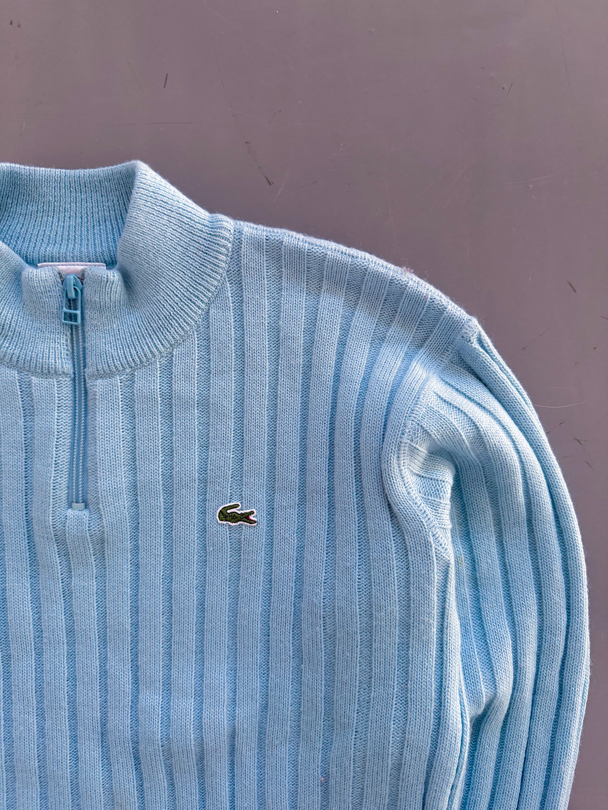 Lacoste Vintage Quarter Zip | XS