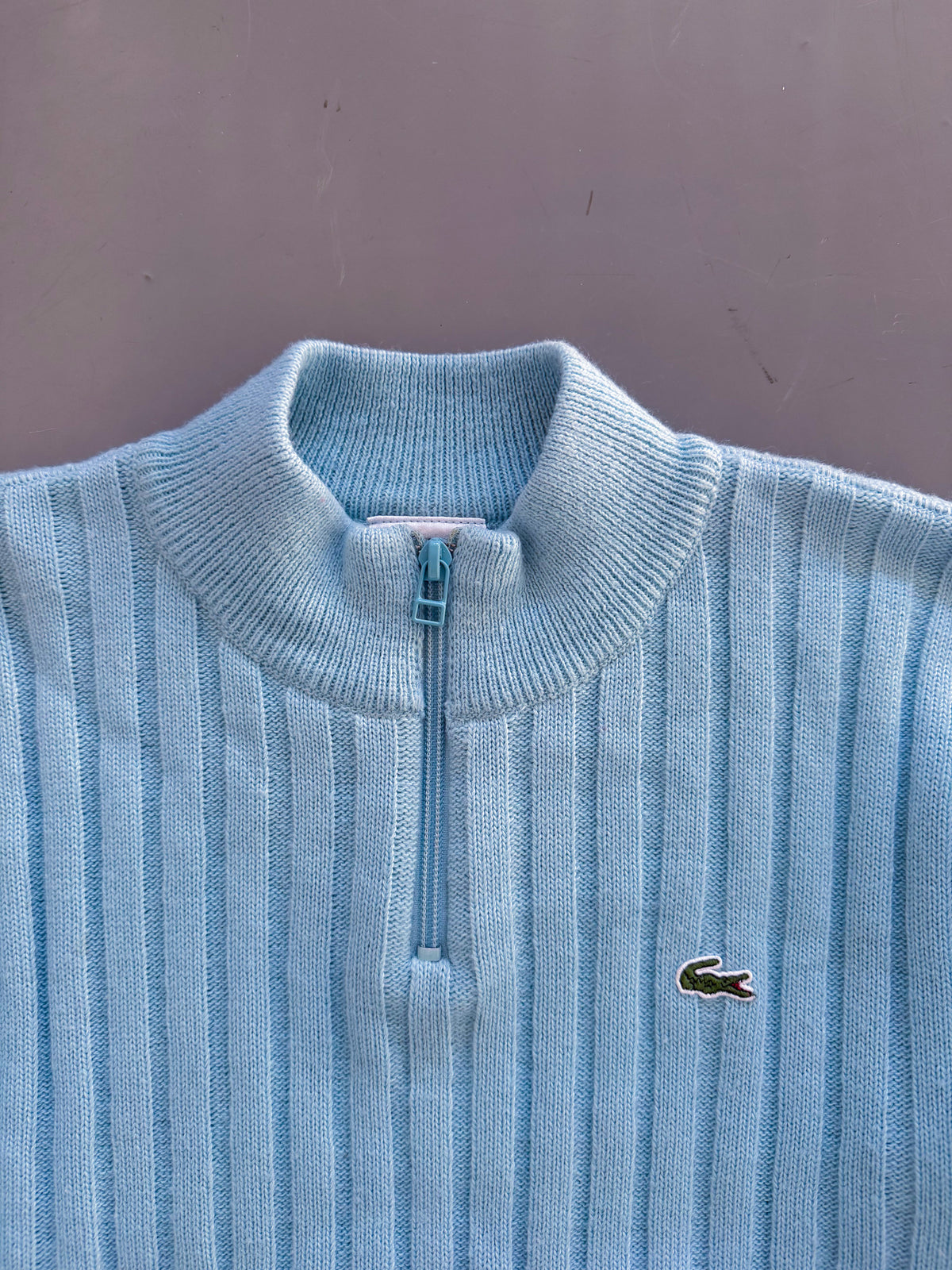 Lacoste Vintage Quarter Zip | XS