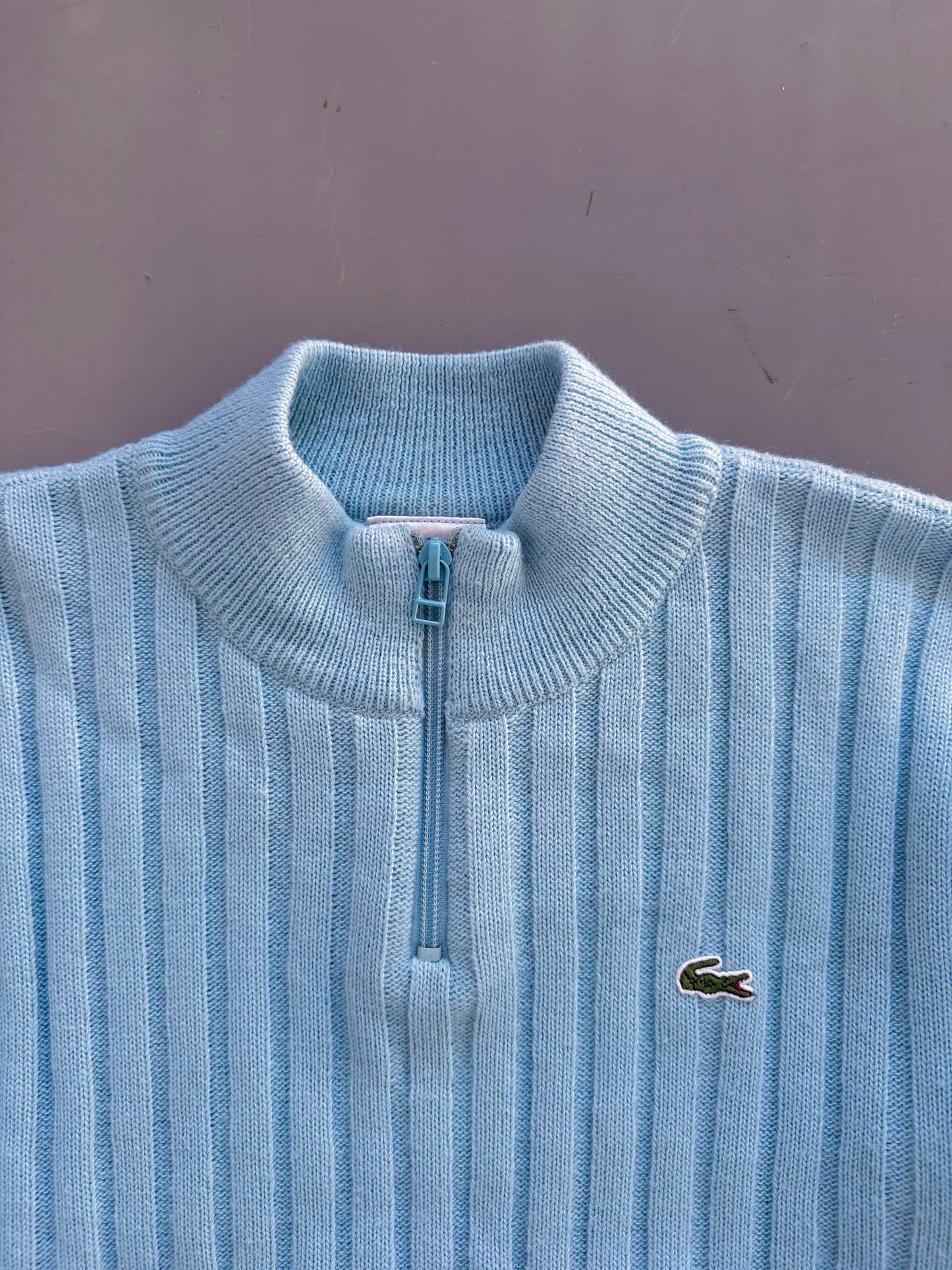 Lacoste Vintage Quarter Zip | XS