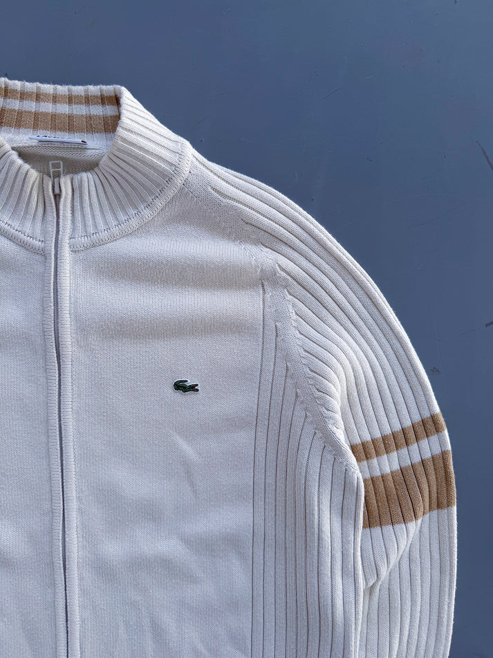 Lacoste Vintage Strickjacke | XL
