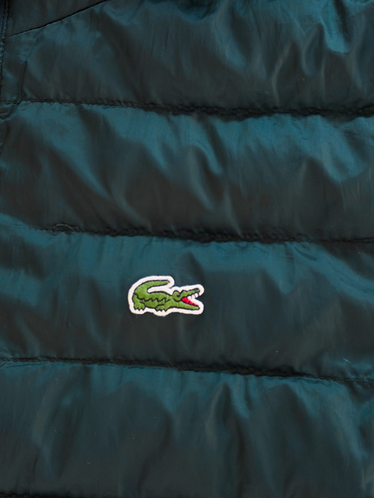 Lacoste Vintage Puffer / Winter Jacket | S