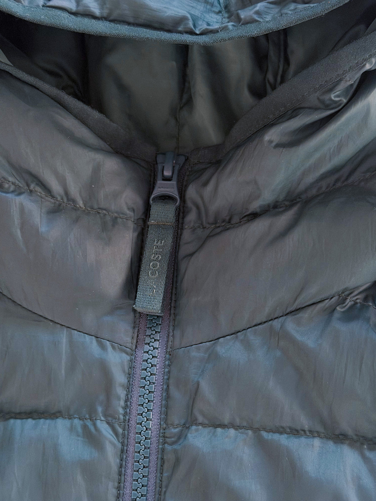 Lacoste Vintage Puffer / Winter Jacket | S