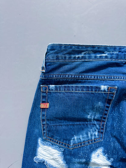 Pepe Jeans Y2k Vintage Straight-Fit Distressed Jeans | S