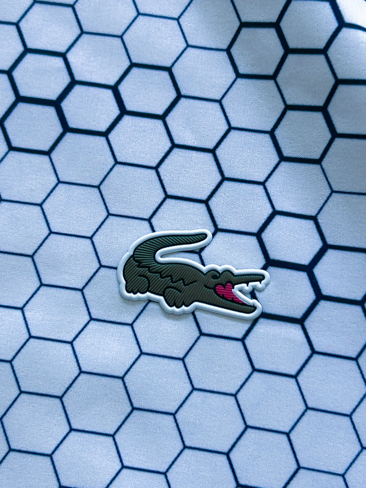 Lacoste Vintage *SNAKE SKIN* Trackjacket | M