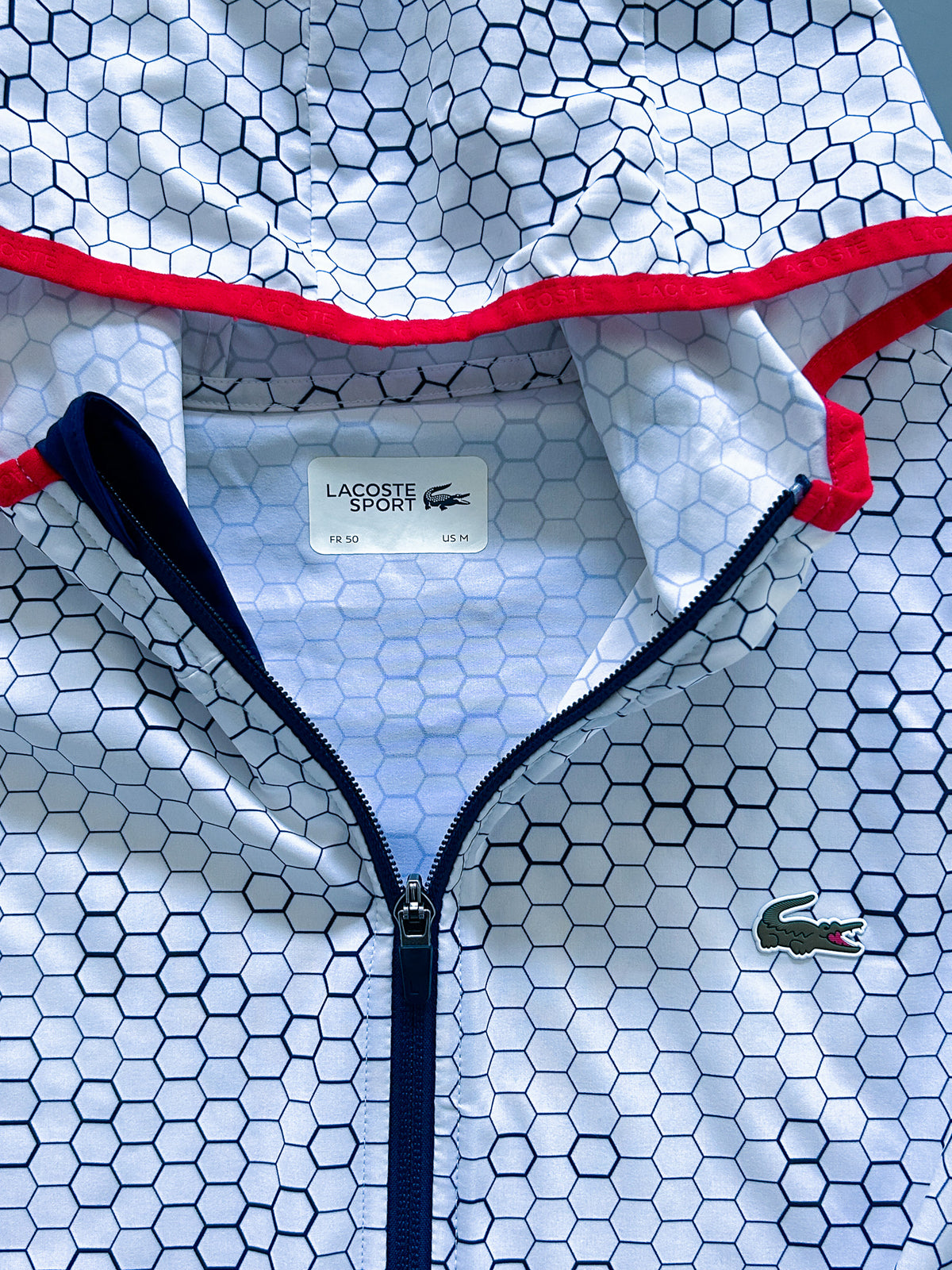 Lacoste Vintage *SNAKE SKIN* Trackjacket | M