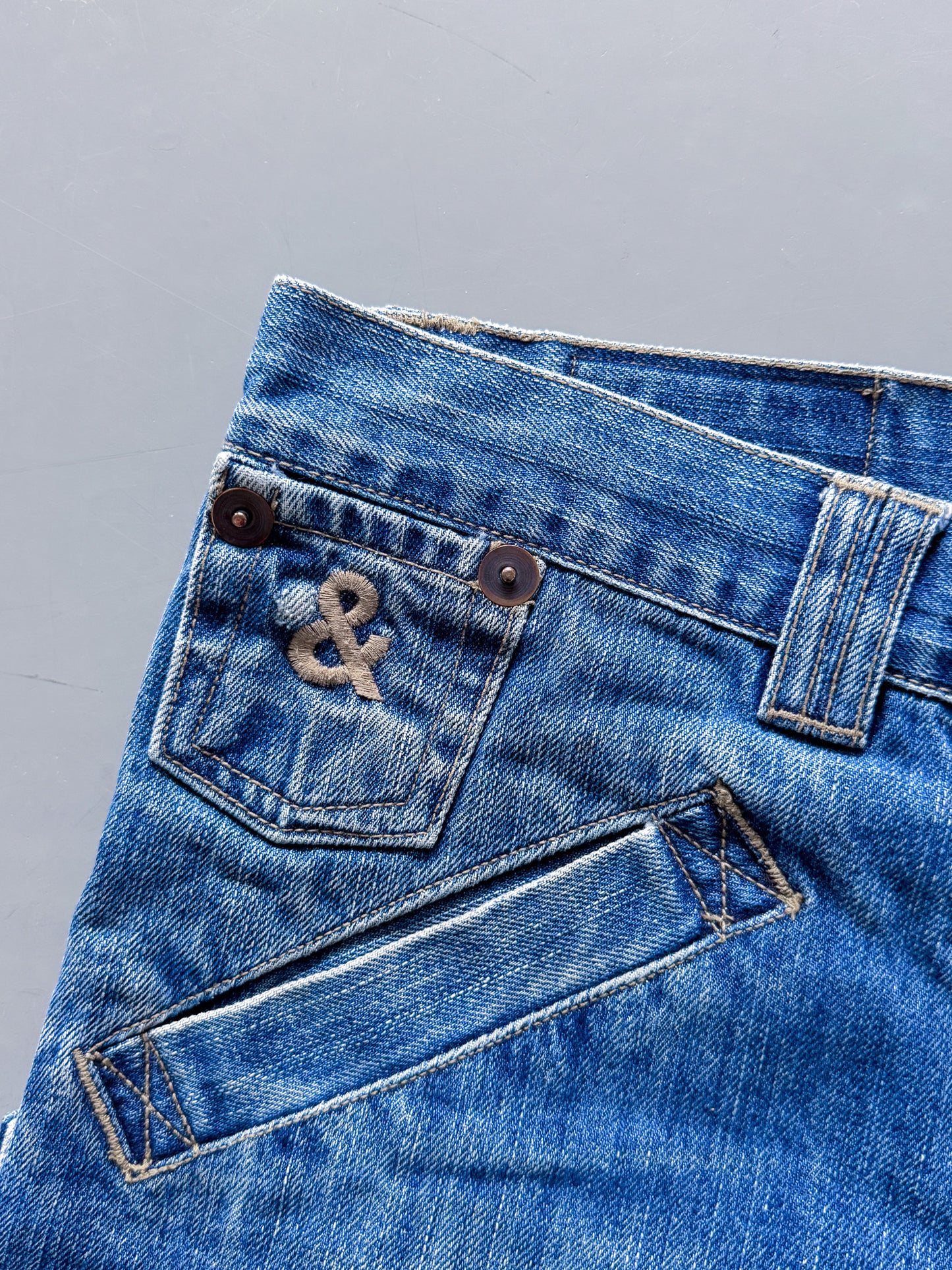Dolce & Gabbana Y2K Straight-Fit Vintage Jeans | S