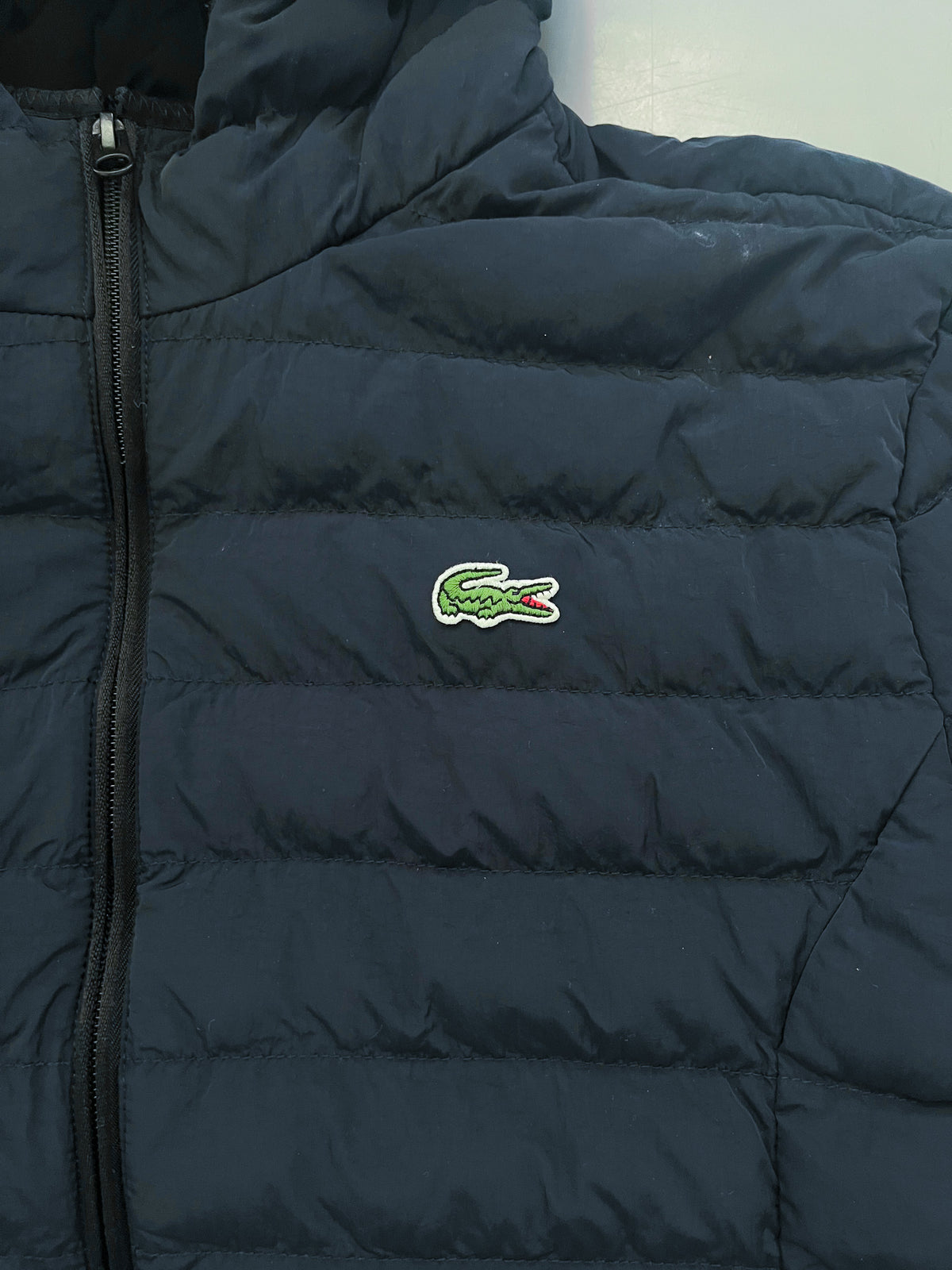 Lacoste Vintage Puffer / Winter Jacket | S/M