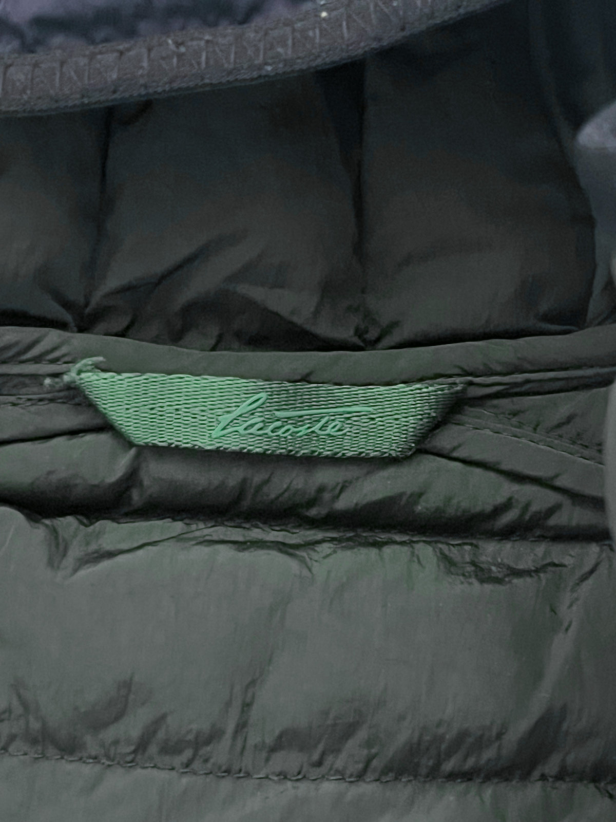Lacoste Vintage Puffer / Winter Jacket | S/M