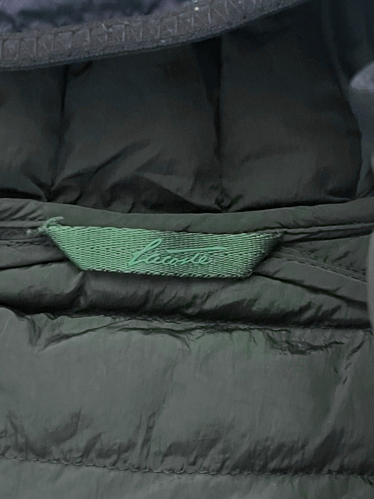 Lacoste Vintage Puffer / Winter Jacket | S/M