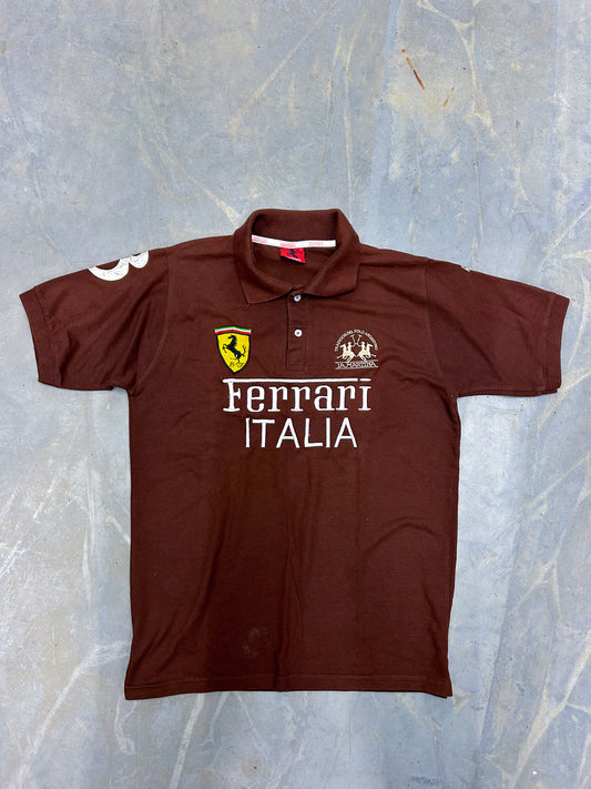 Vintage Ferrari Polo-Shirt | XL