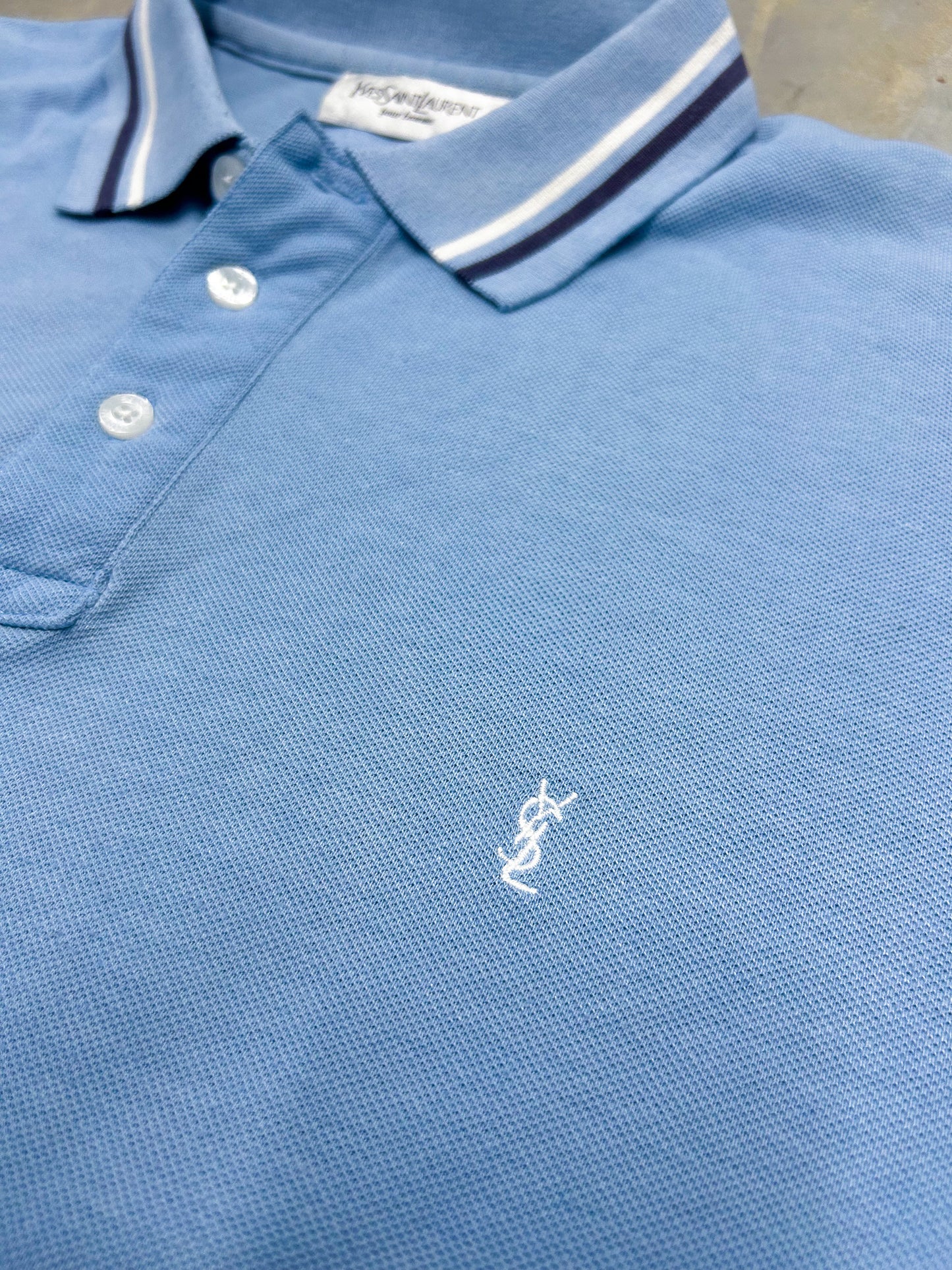 Vintage YSL (Yves Saint Laurent) Polo Shirt | L