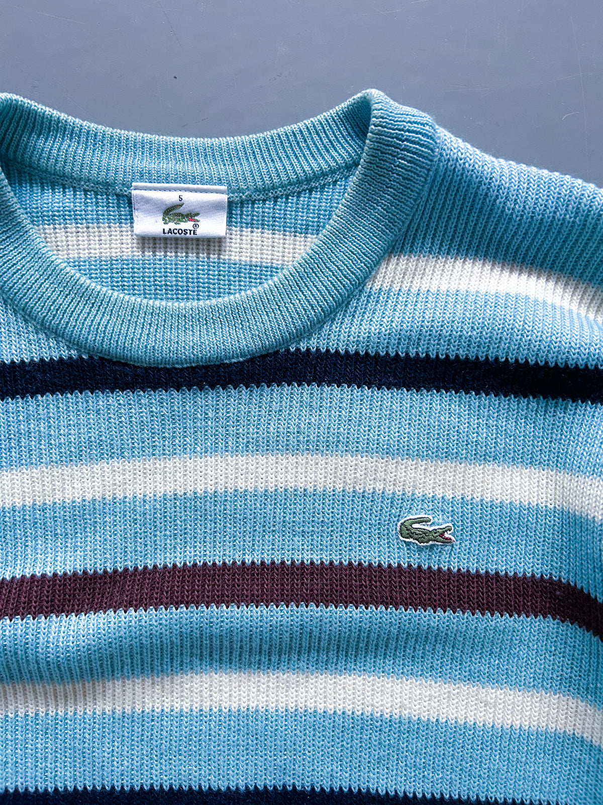 Lacoste Vintage *Babyblue* Pullover | L