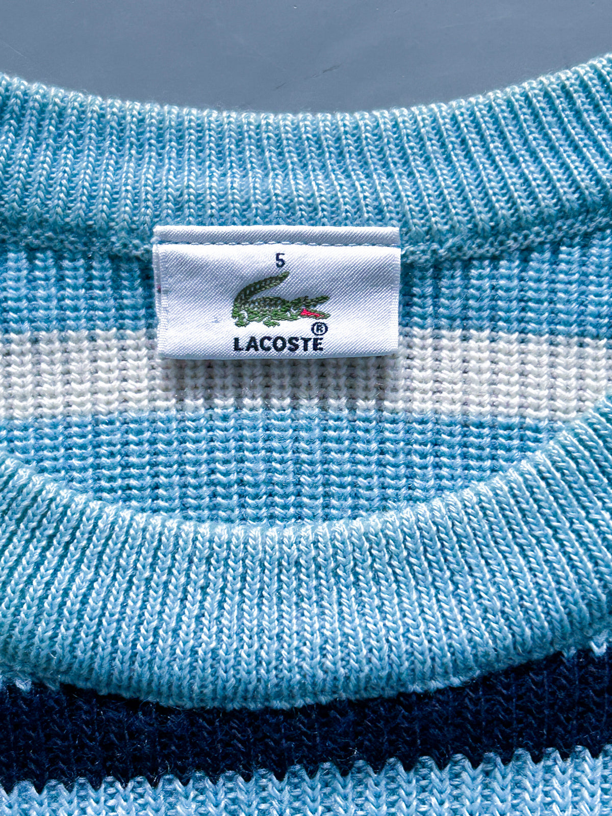 Lacoste Vintage *Babyblue* Pullover | L