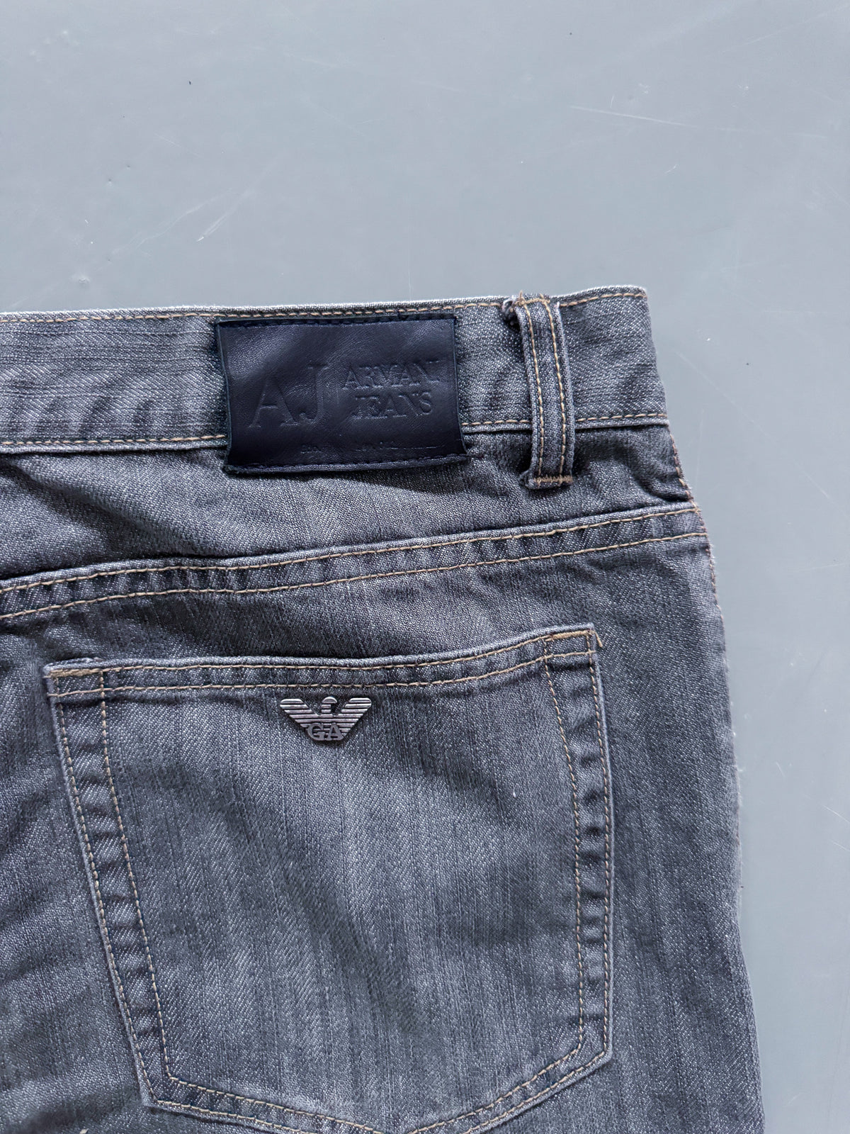 Emporio Armani Vintage Straight Fit Jeans | M