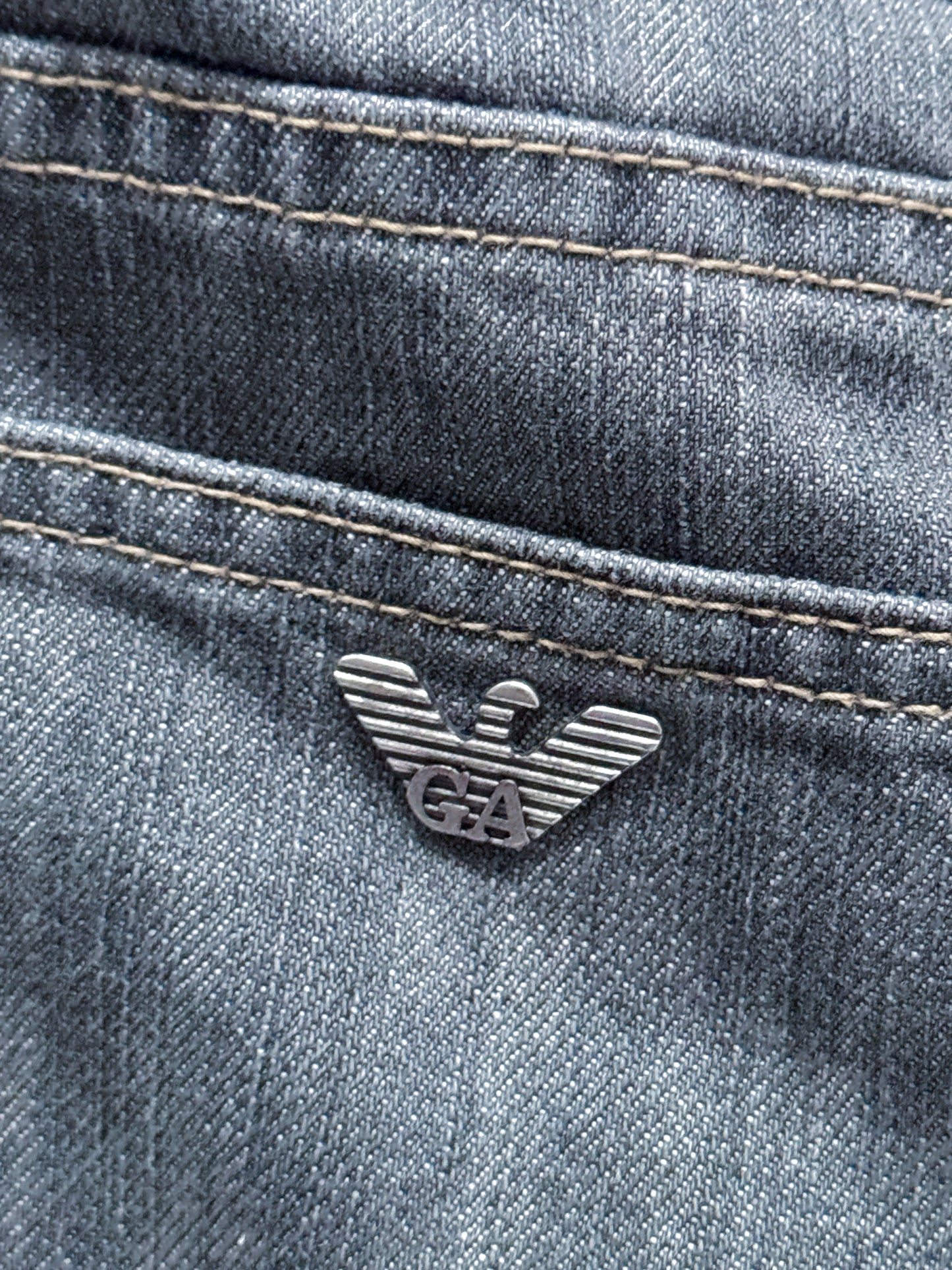 Emporio Armani Vintage Straight Fit Jeans | M