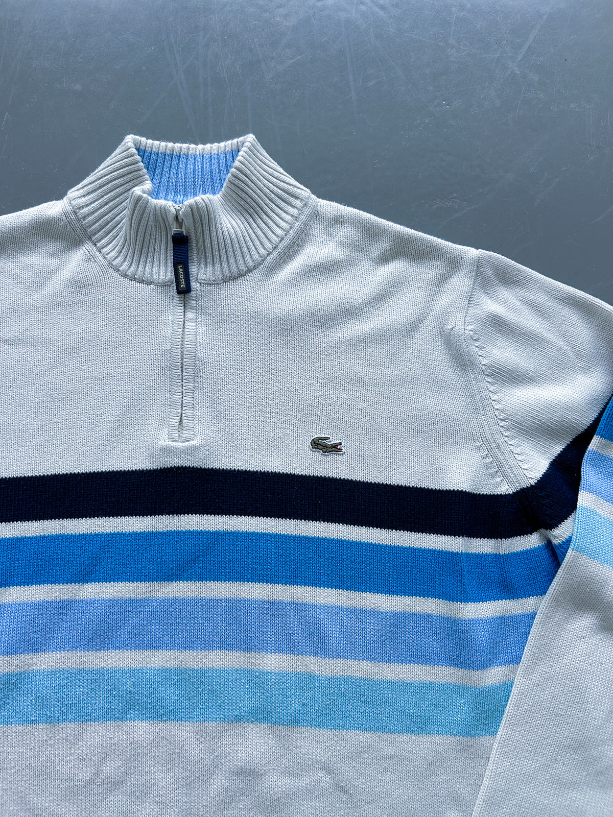 Lacoste Vintage Half-Zip Pullover | M