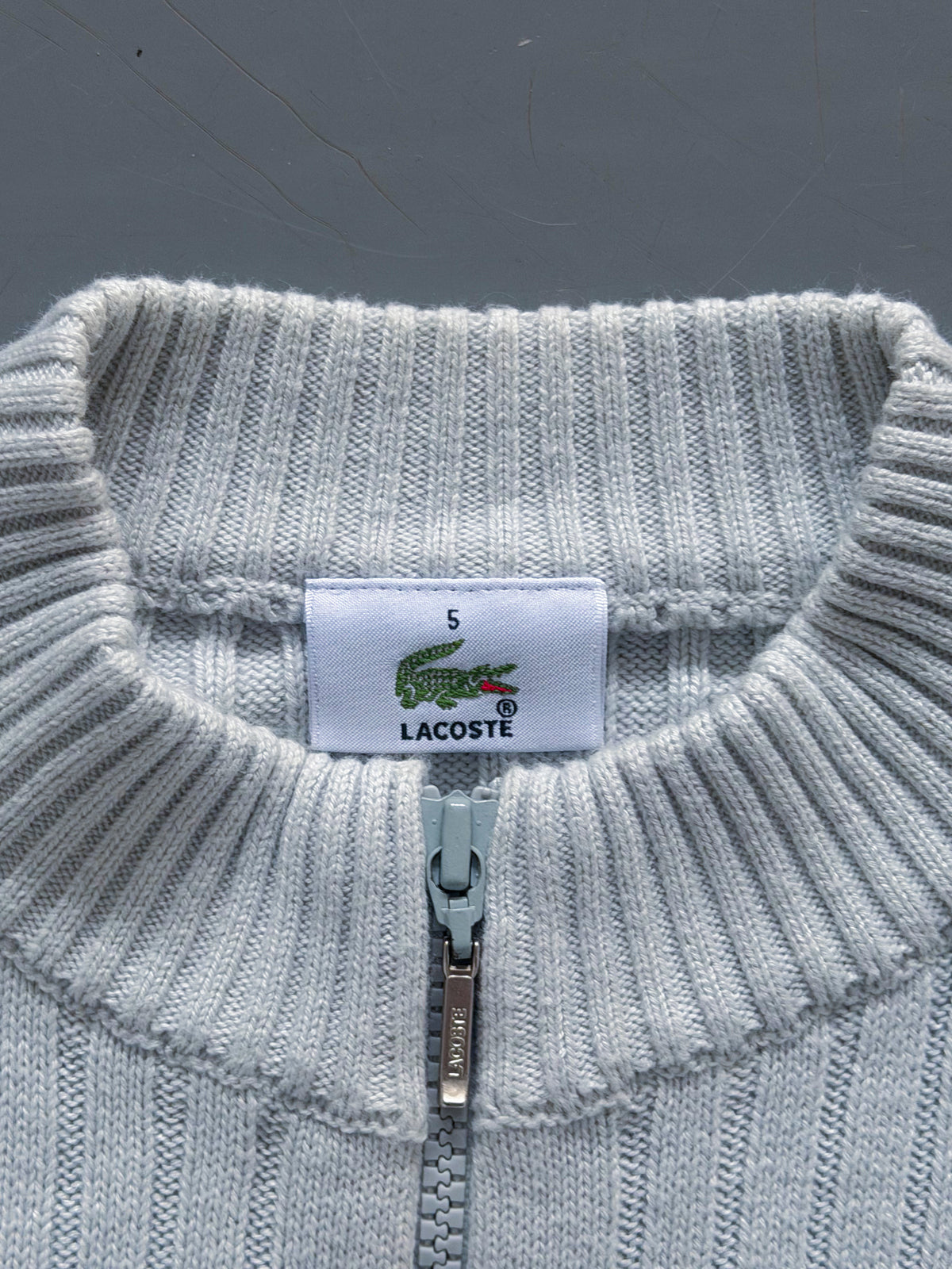 Lacoste Vintage *PREMIUM* Strickjacke | L