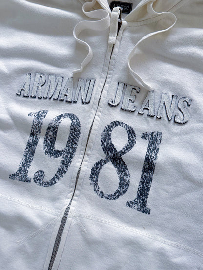 Armani Jeans Vintage Sweatjacke | M