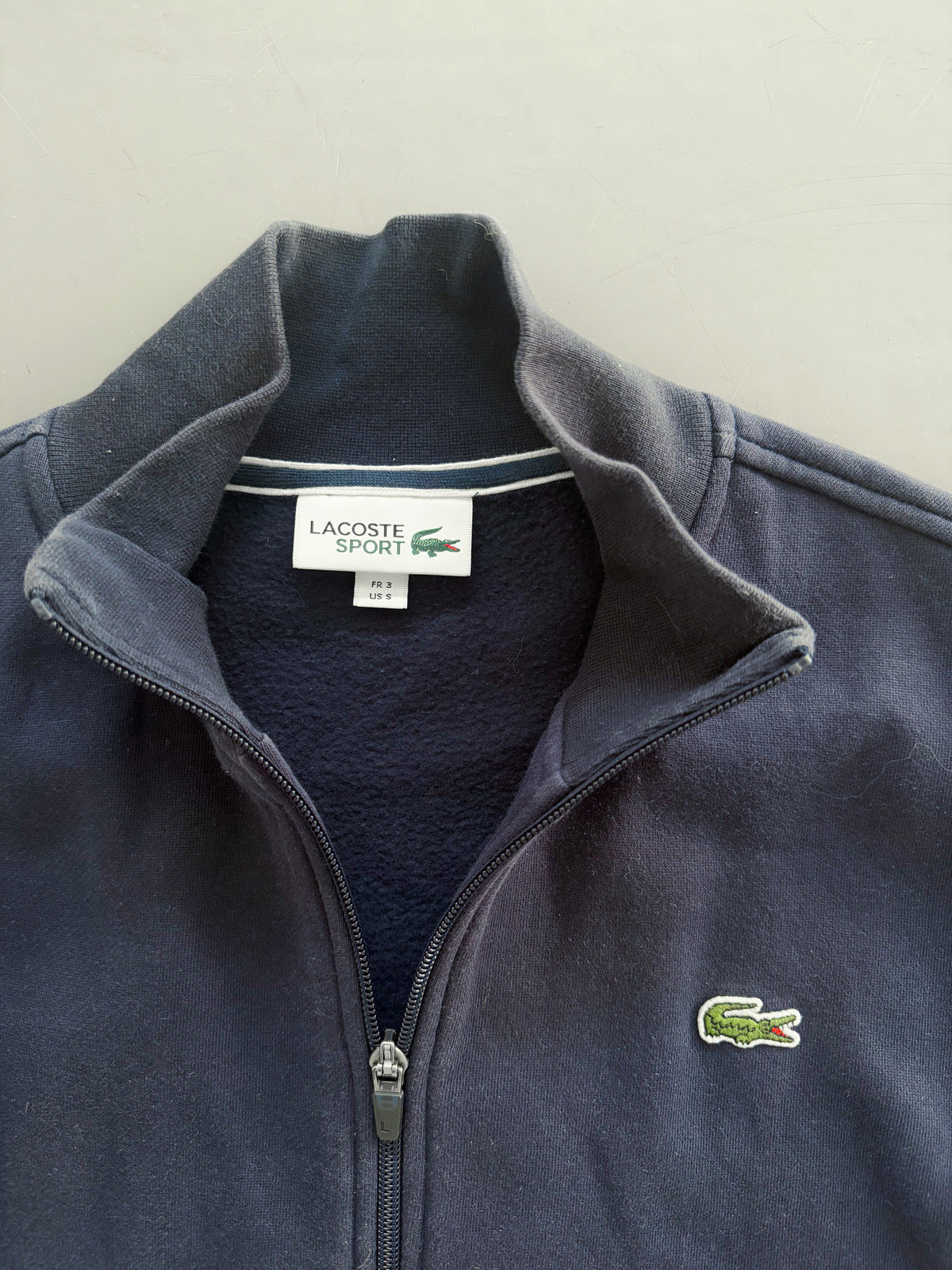 Lacoste Vintage Strickjacke | S