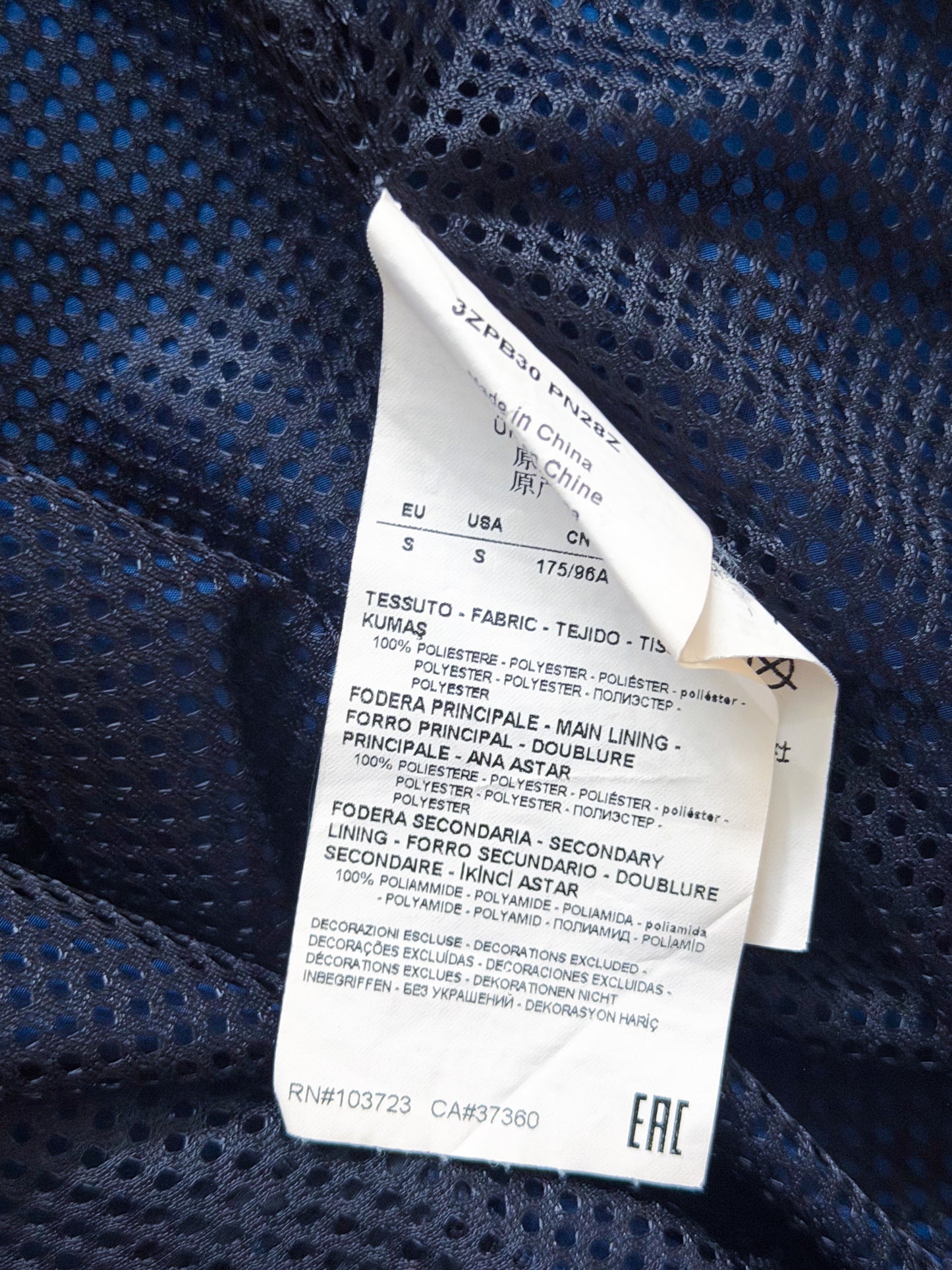 Emporio Armani Vintage *PREMIUM* Trackjacket | S