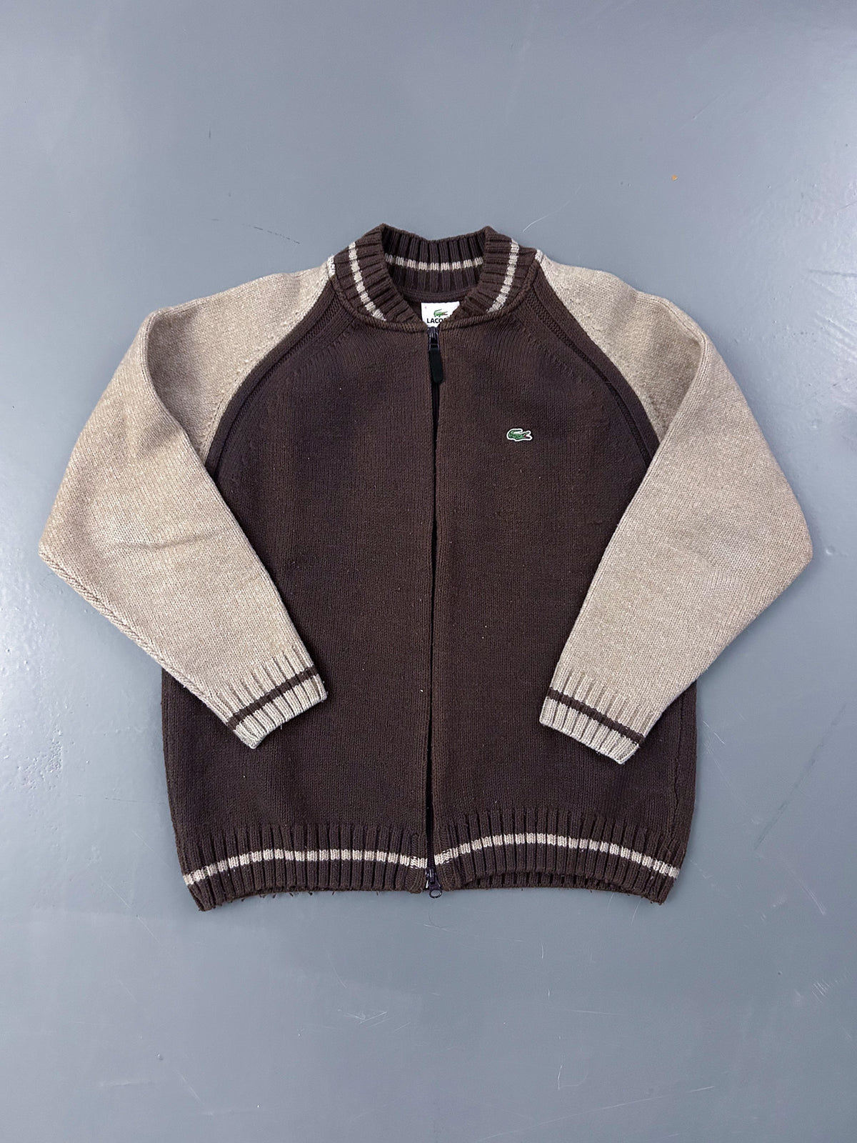 Lacoste Vintage Strickjacke | M