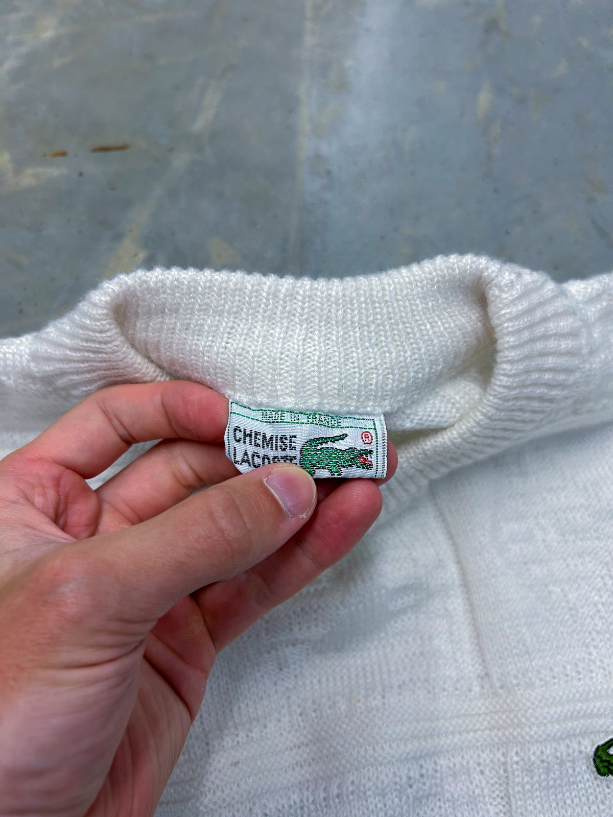 Pull vintage Lacoste | L
