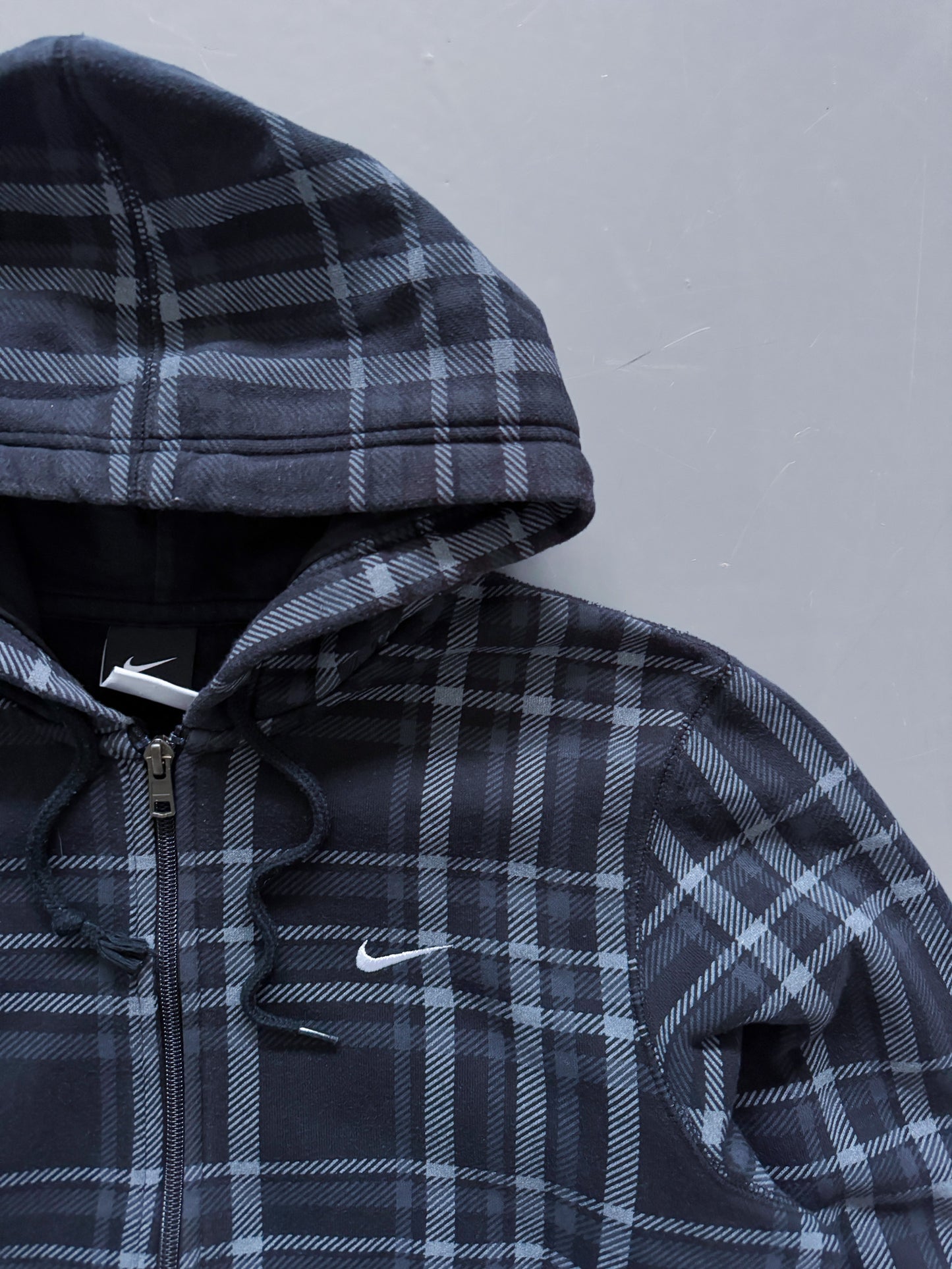 Nike Vintage *Plaid* Sweatjacke | S