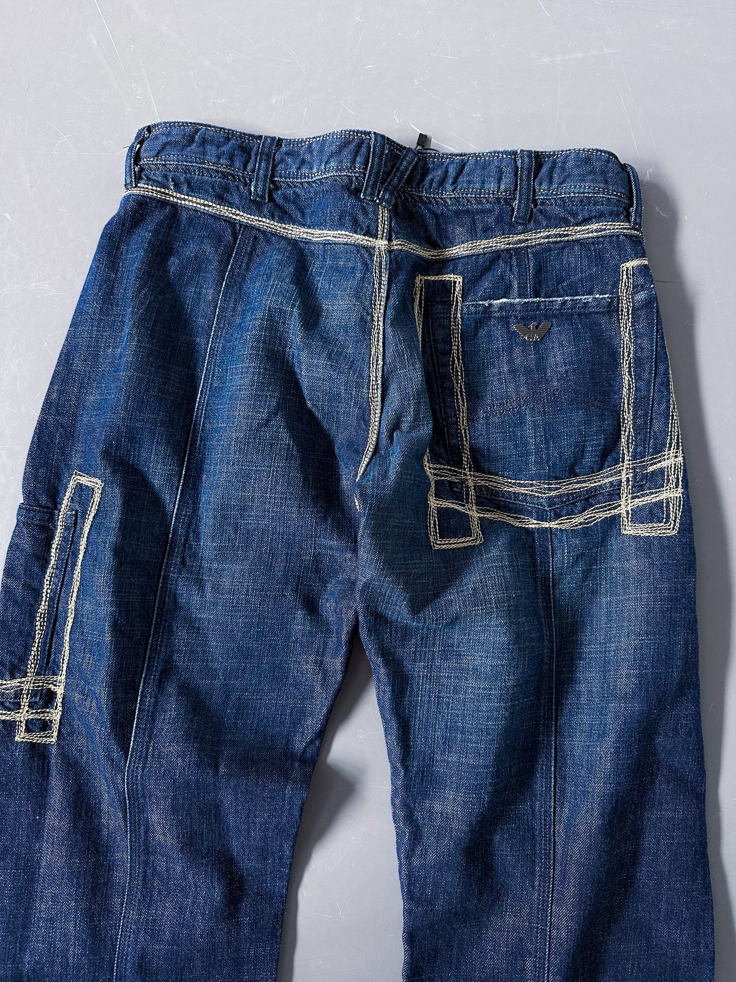 Vintage Emporio Armani Baggy Jeans | M
