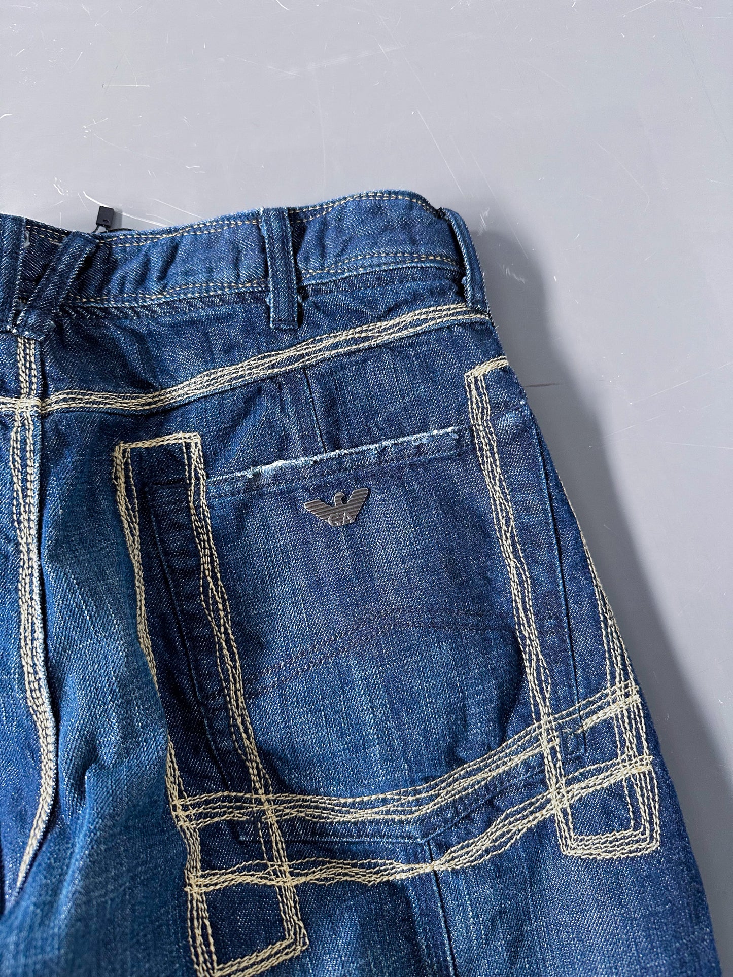 Vintage Emporio Armani Baggy Jeans | M