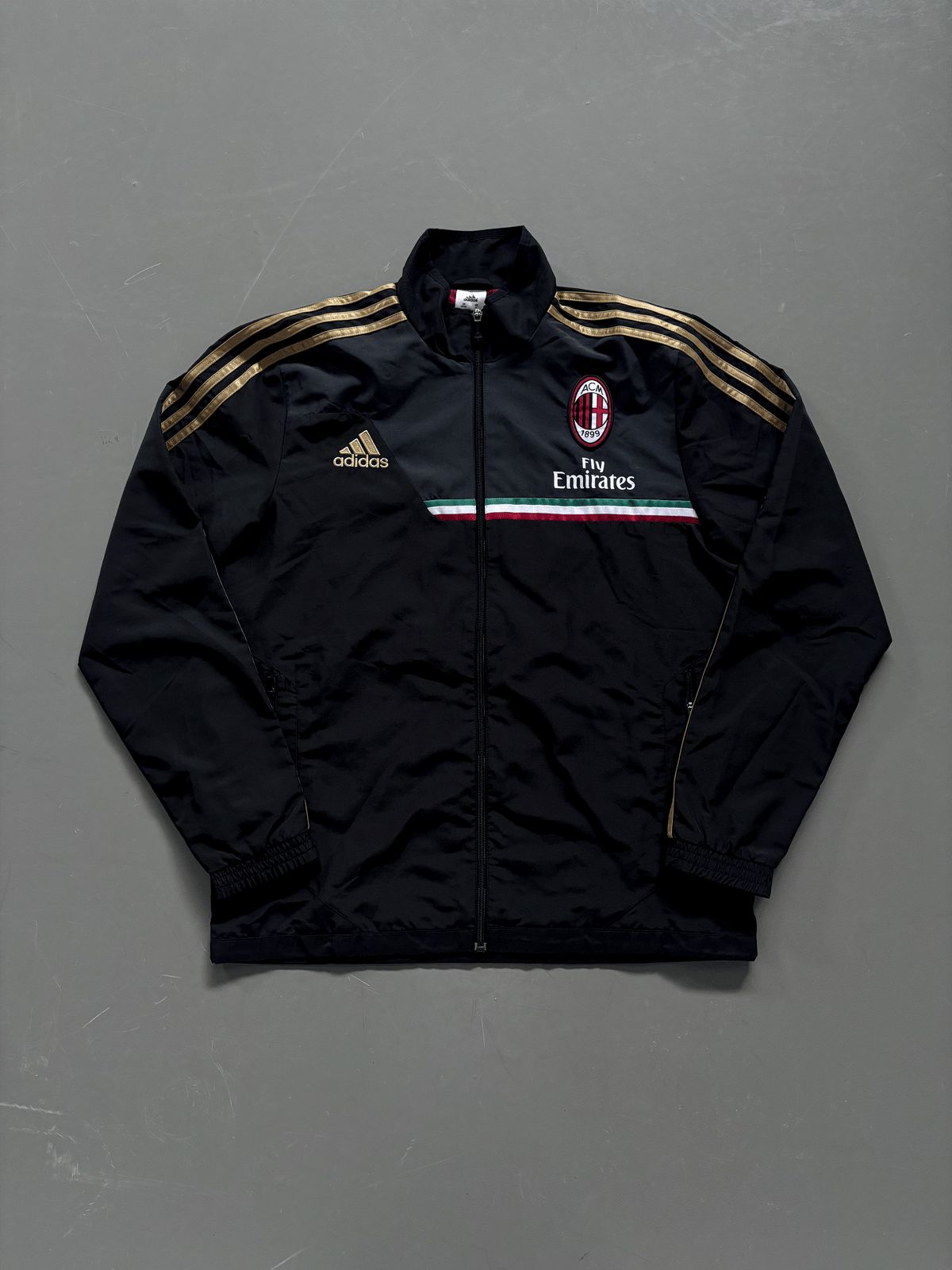 Adidas x AC Mailand Vintage Tracksuit | L Nummer Fehlt