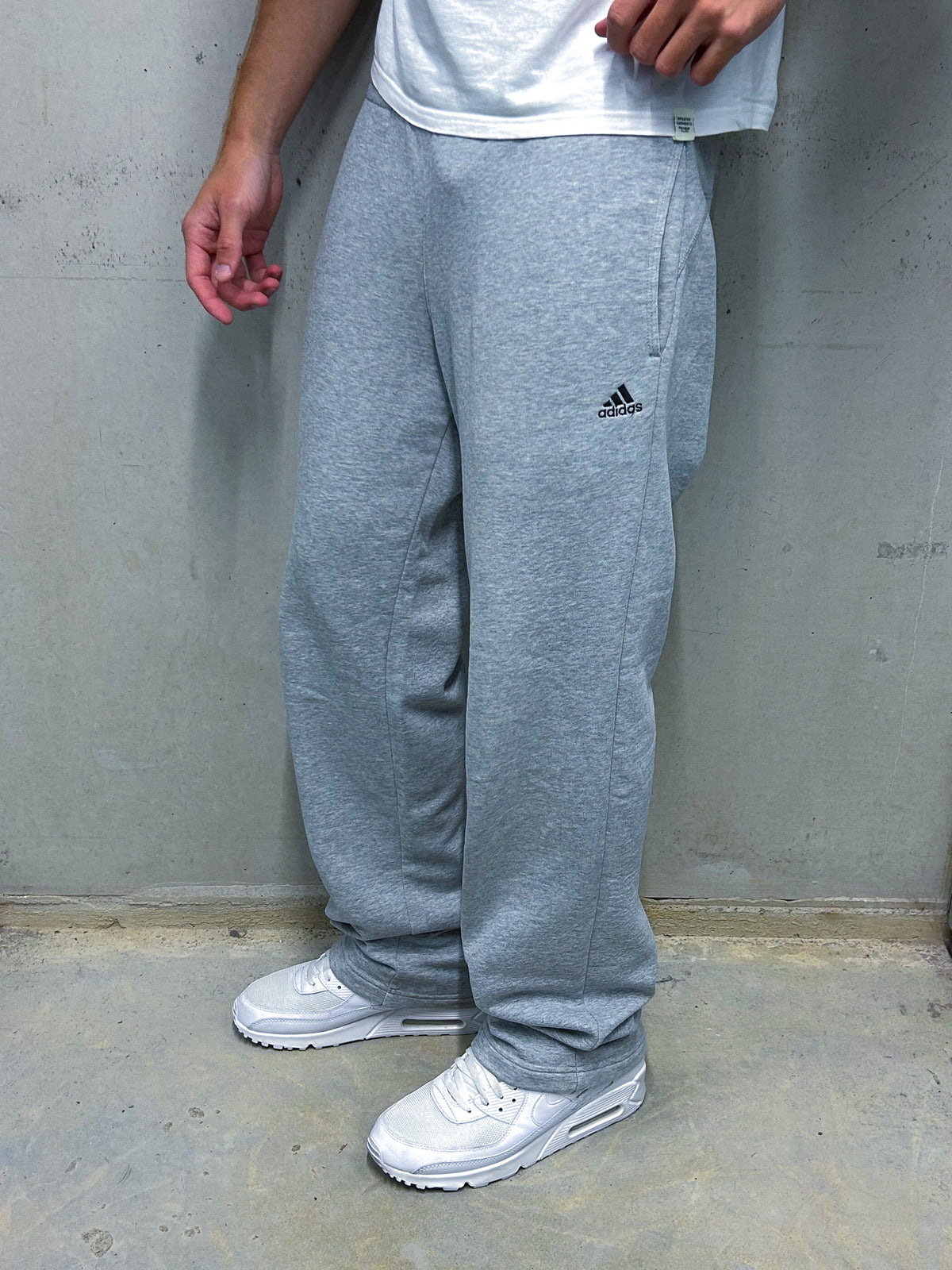Adidas Vintage Open Leg Sweatpants | S