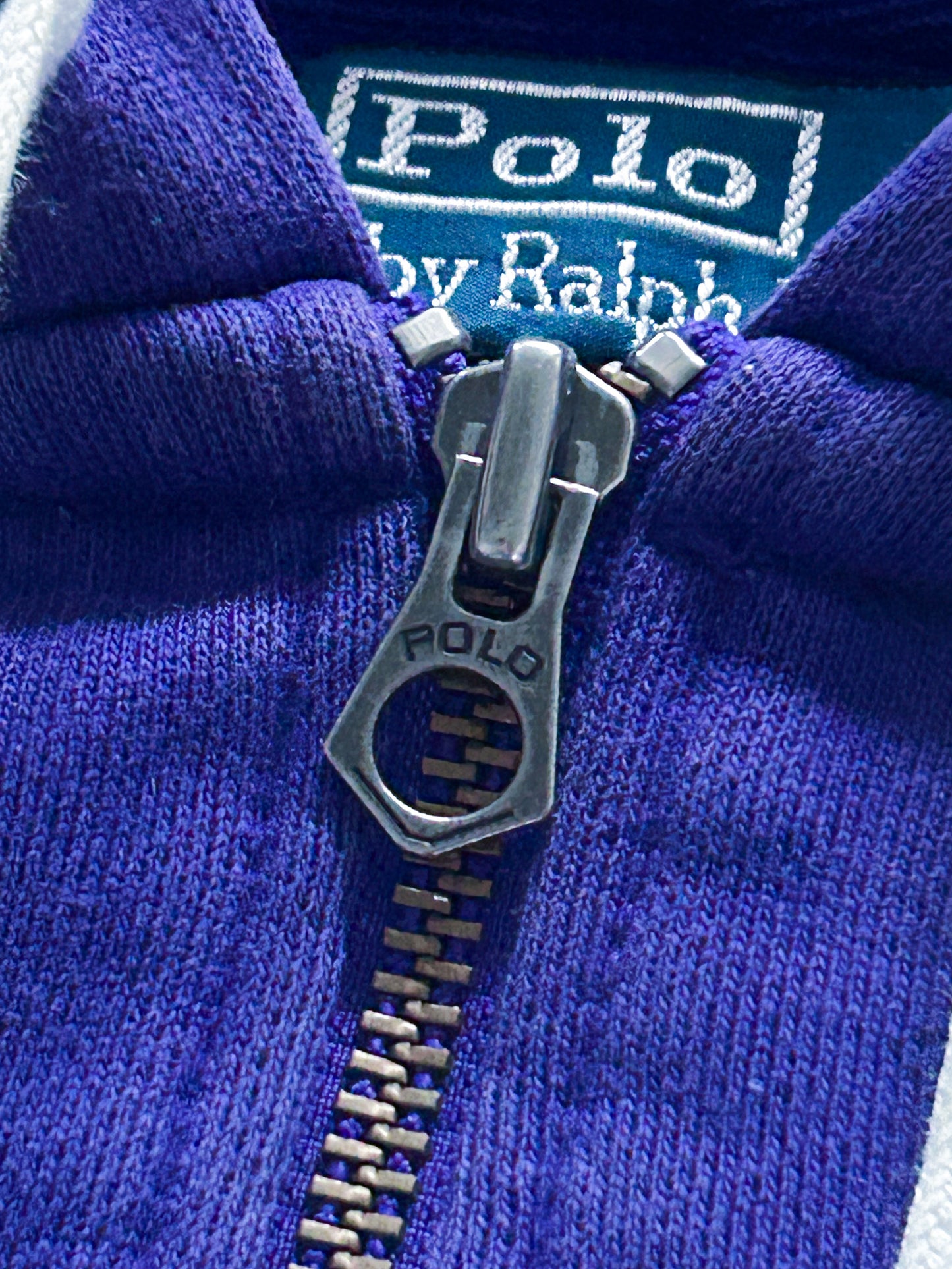 Polo Ralph Lauren Vintage *PURPLE* Sweatjacke | XXL