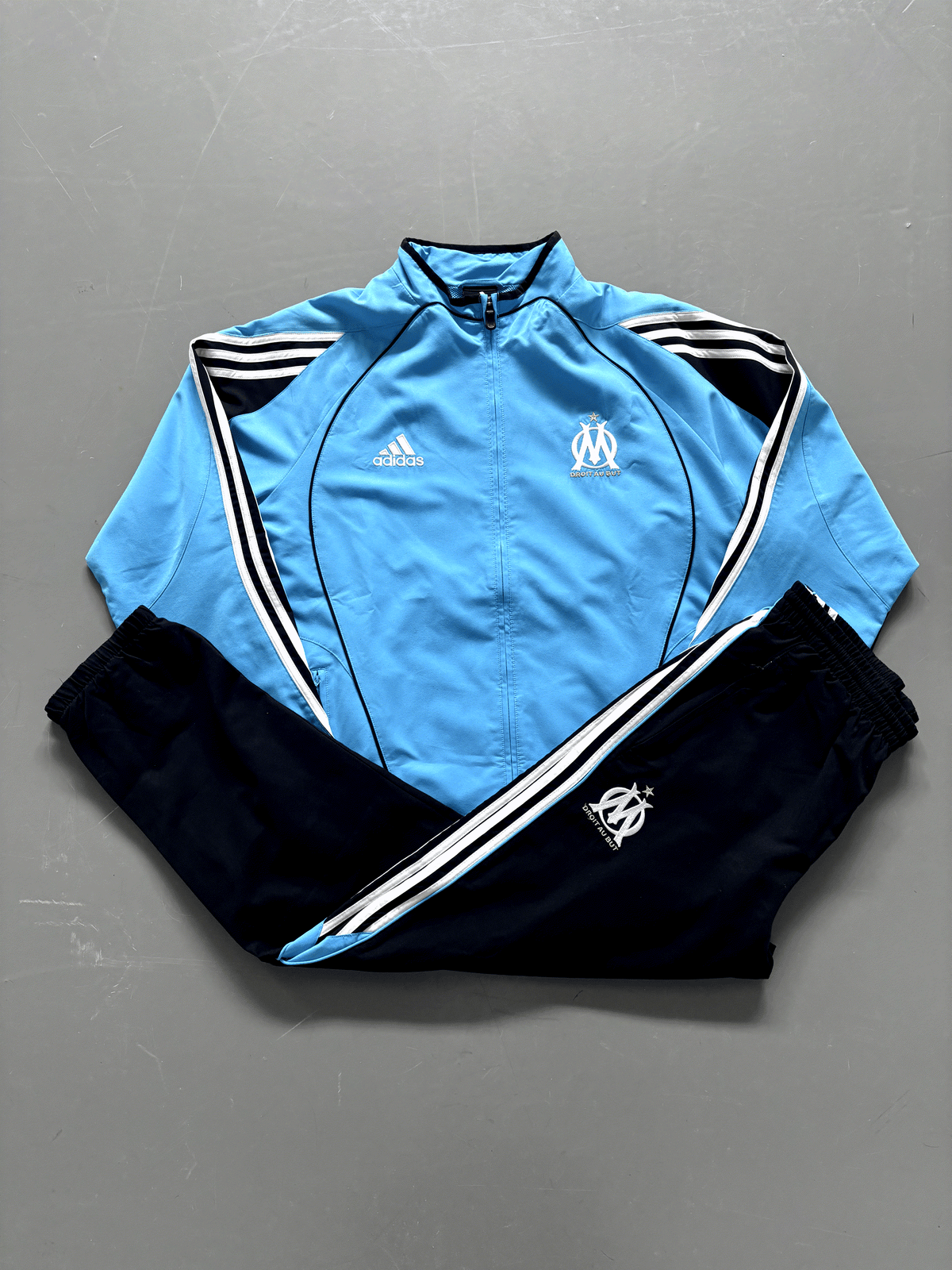 Adidas x Olympique Marseille Vintage Tracksuit | XL