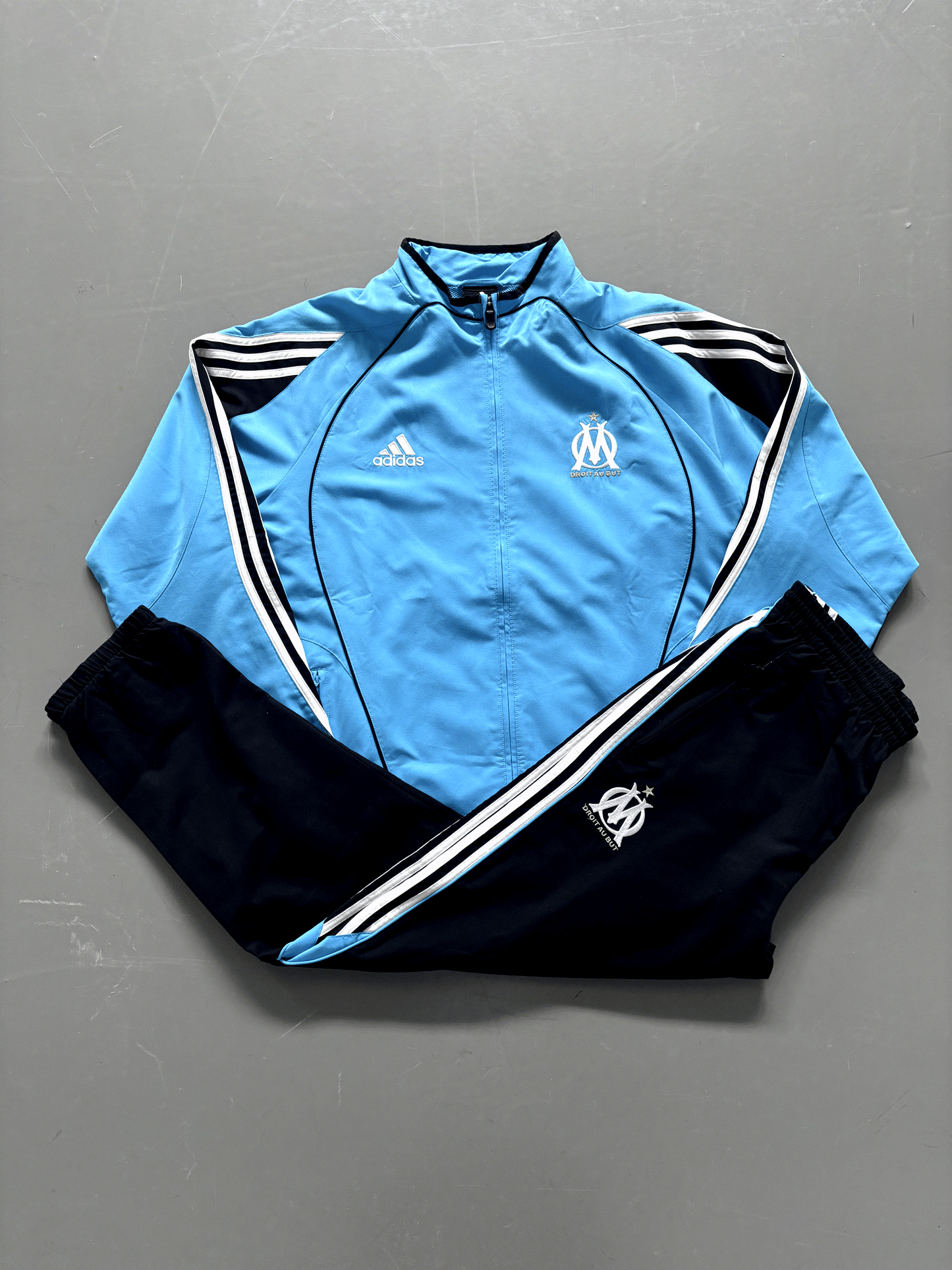 Adidas x Olympique Marseille Vintage Tracksuit | XL