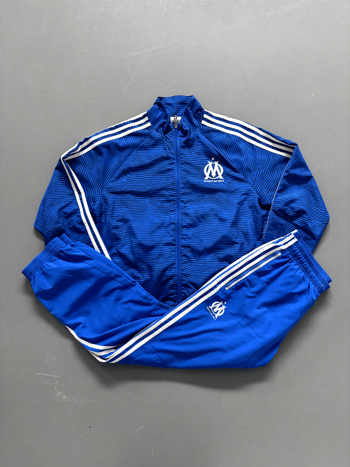Adidas x Olympique Marseille Vintage Tracksuit | M