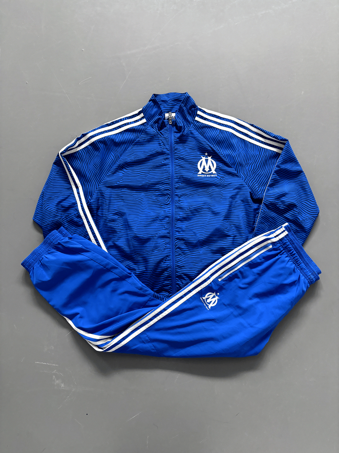 Adidas x Olympique Marseille Vintage Tracksuit | M