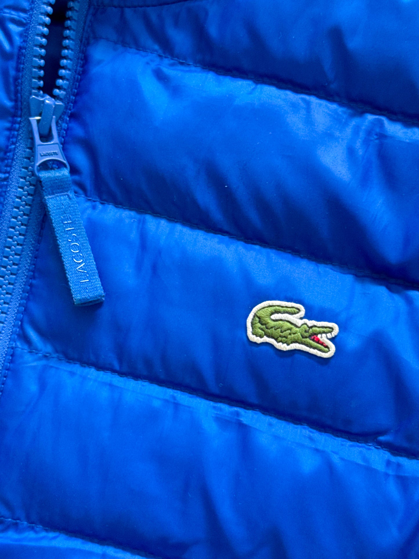 Lacoste Vintage Puffer / Winter Jacket | L