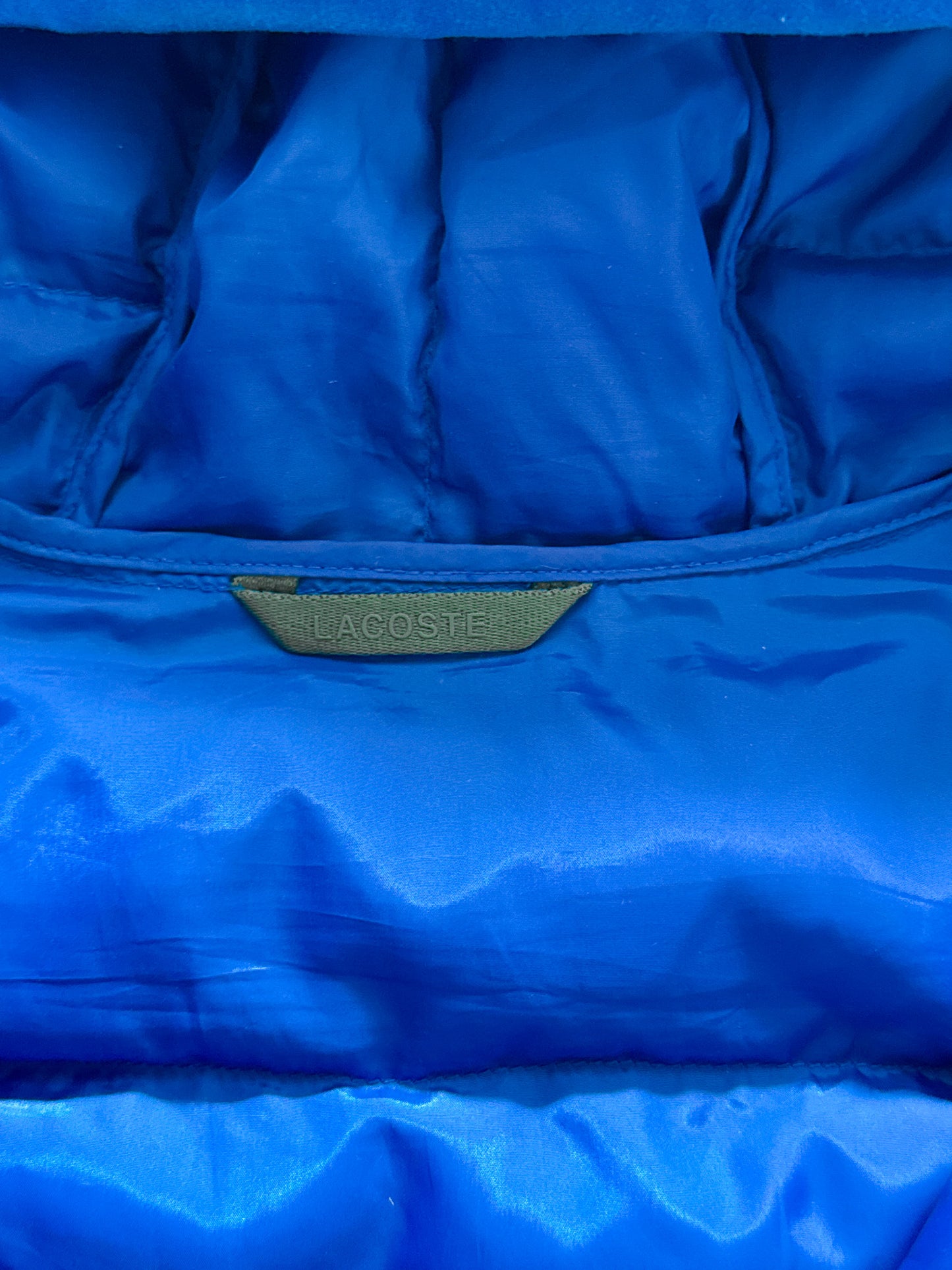 Lacoste Vintage Puffer / Winter Jacket | L