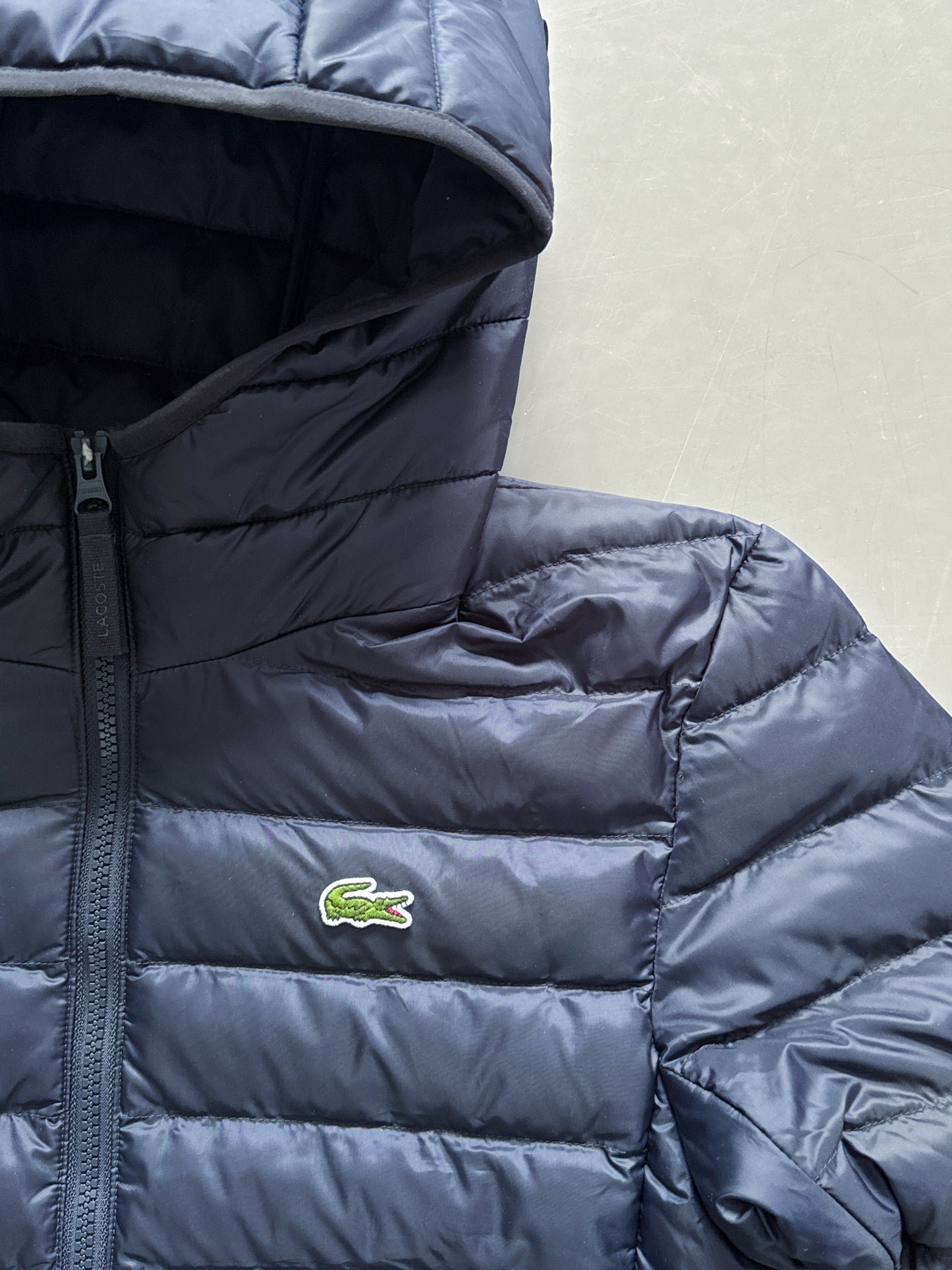 Lacoste Vintage Puffer / Winter Jacket | S/M
