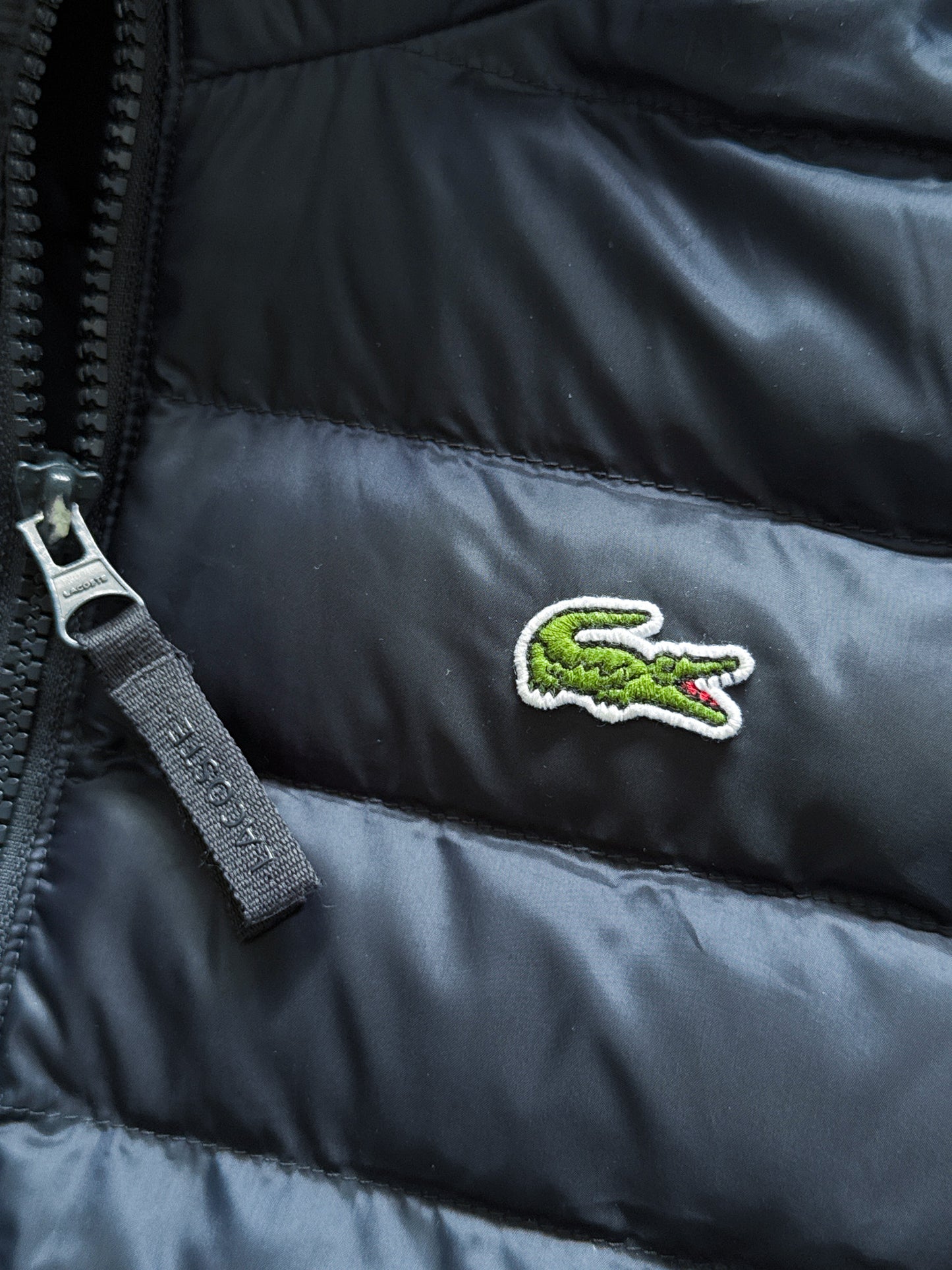 Lacoste Vintage Puffer / Winter Jacket | S/M